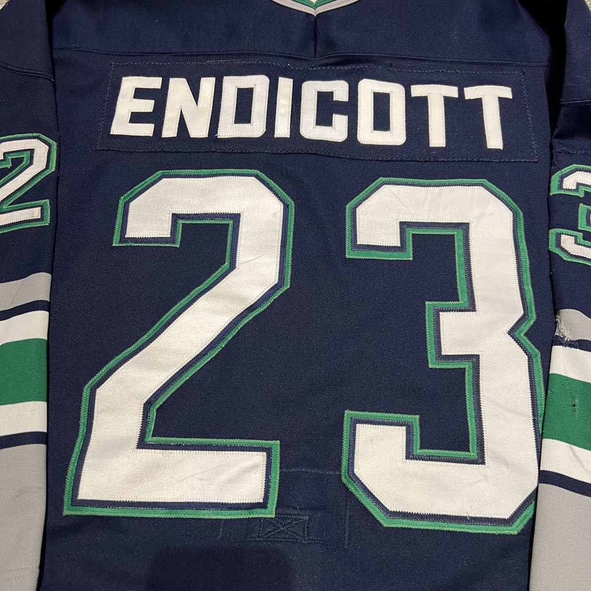 Ccm Seattle Thunderbirds Shane endicott Game worn Hockey Jersey Size US XL / EU 56 / 4 - 8 Thumbnail