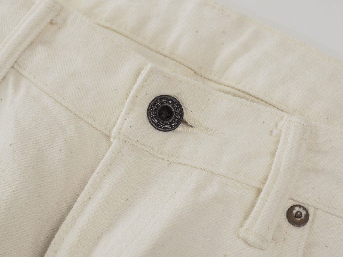 BLACK SIGN Black sign white denim jean Size US 33 - 5 Thumbnail