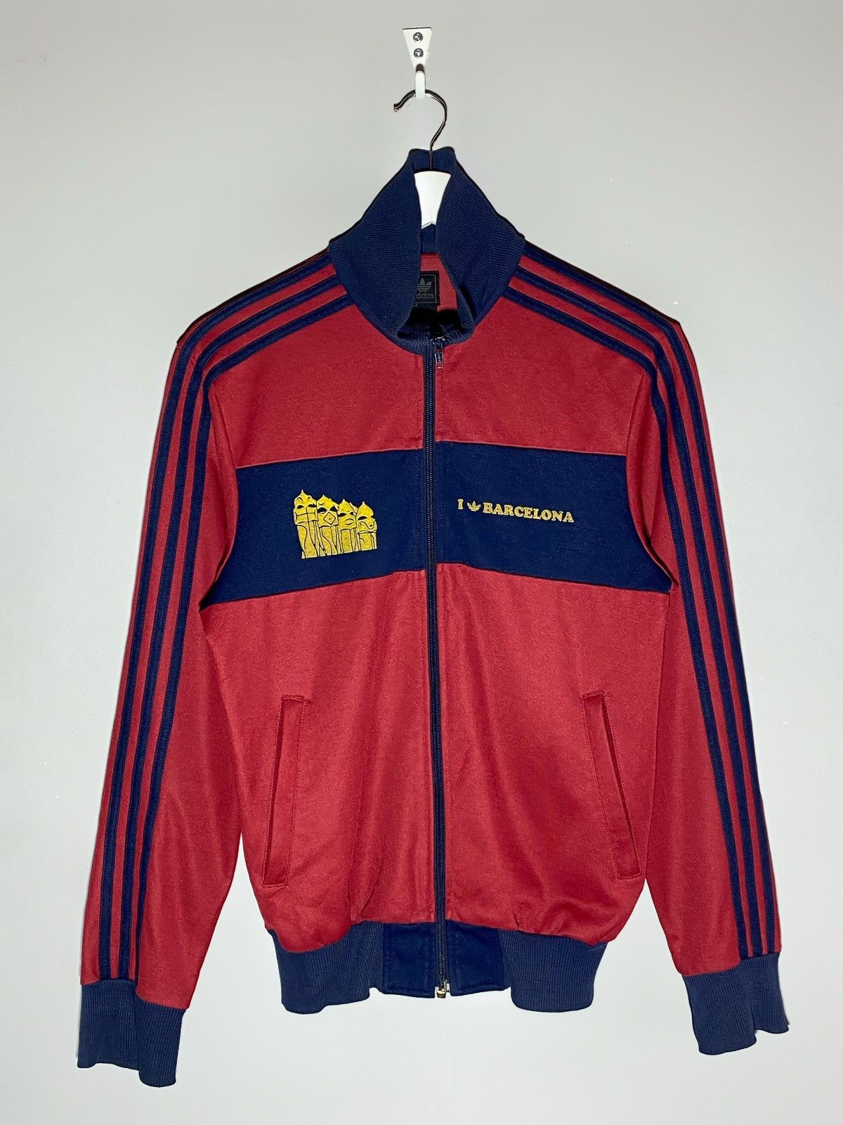 Adidas Vintage Adidas FC Barcelona 2006/07 Full Zip Track Jacket Size US S / EU 44-46 / 1 - 1 Thumbnail