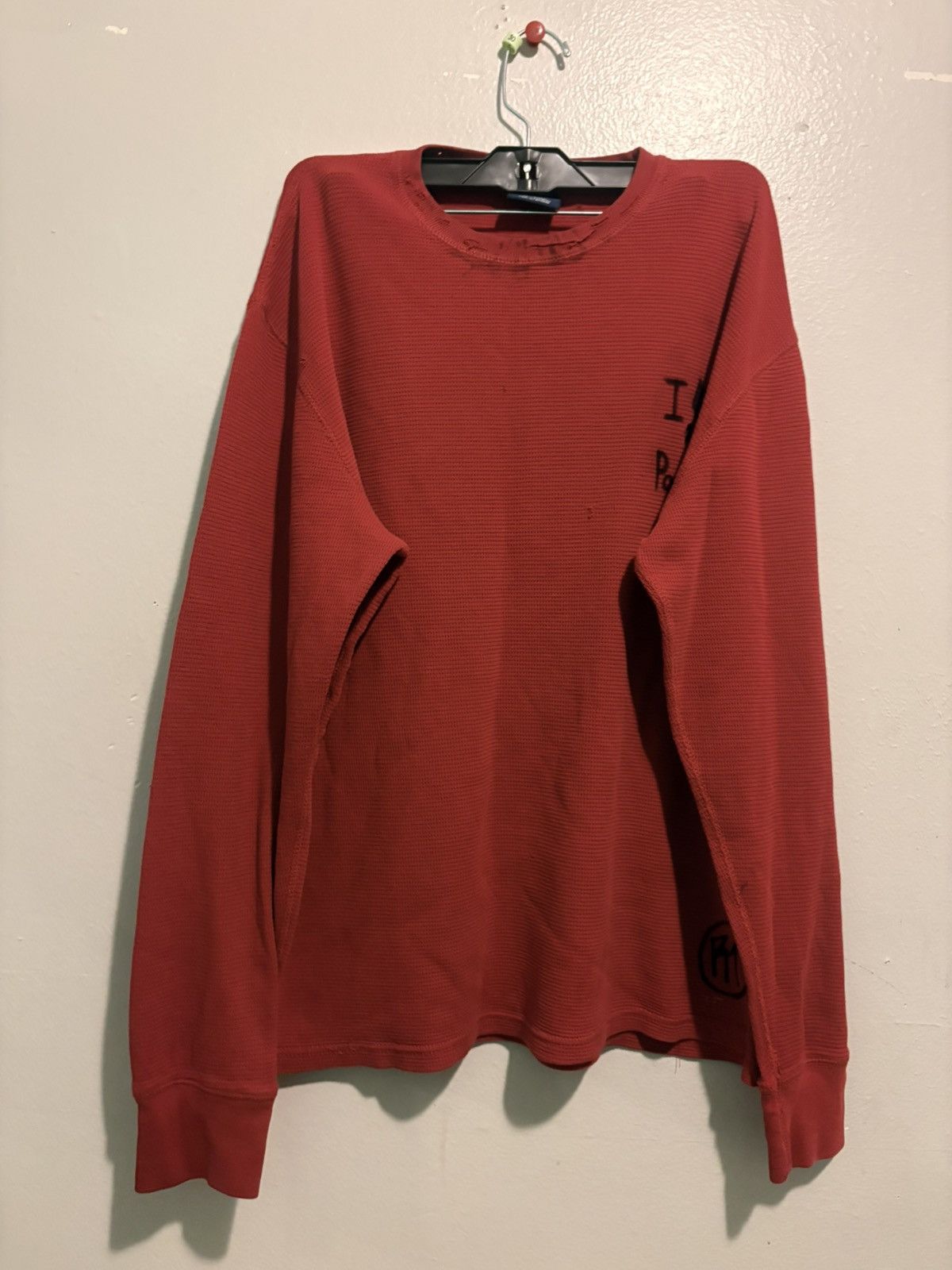 Polo Ralph Lauren R7PZI Custom — Polo Ralph Lauren Thermal | “I ♦♦ Paramore” Size US L / EU 52-54 / 3 - 5 Thumbnail