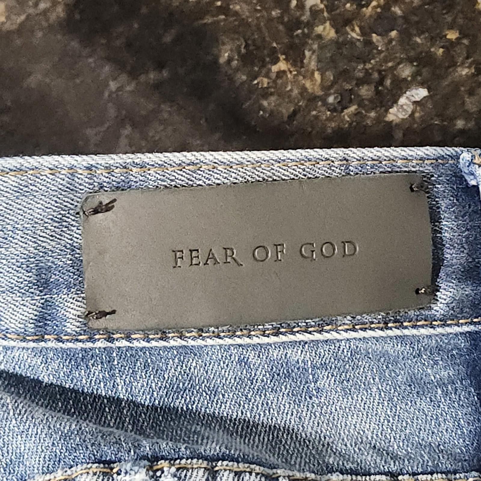Fear of God Fear of God Selvedge Jeans Distressed Fourth Collection Slim Size US 30 / EU 46 - 6 Thumbnail