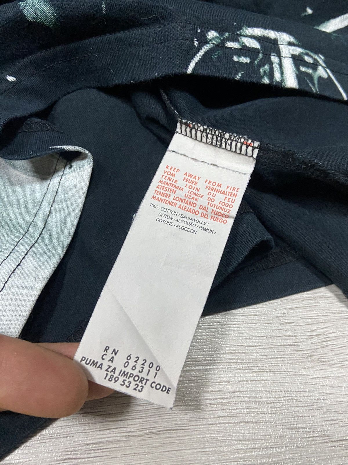 Puma Puma Mercedes Petronas AMG formula 1 tee shirt Size US L / EU 52-54 / 3 - 7 Thumbnail