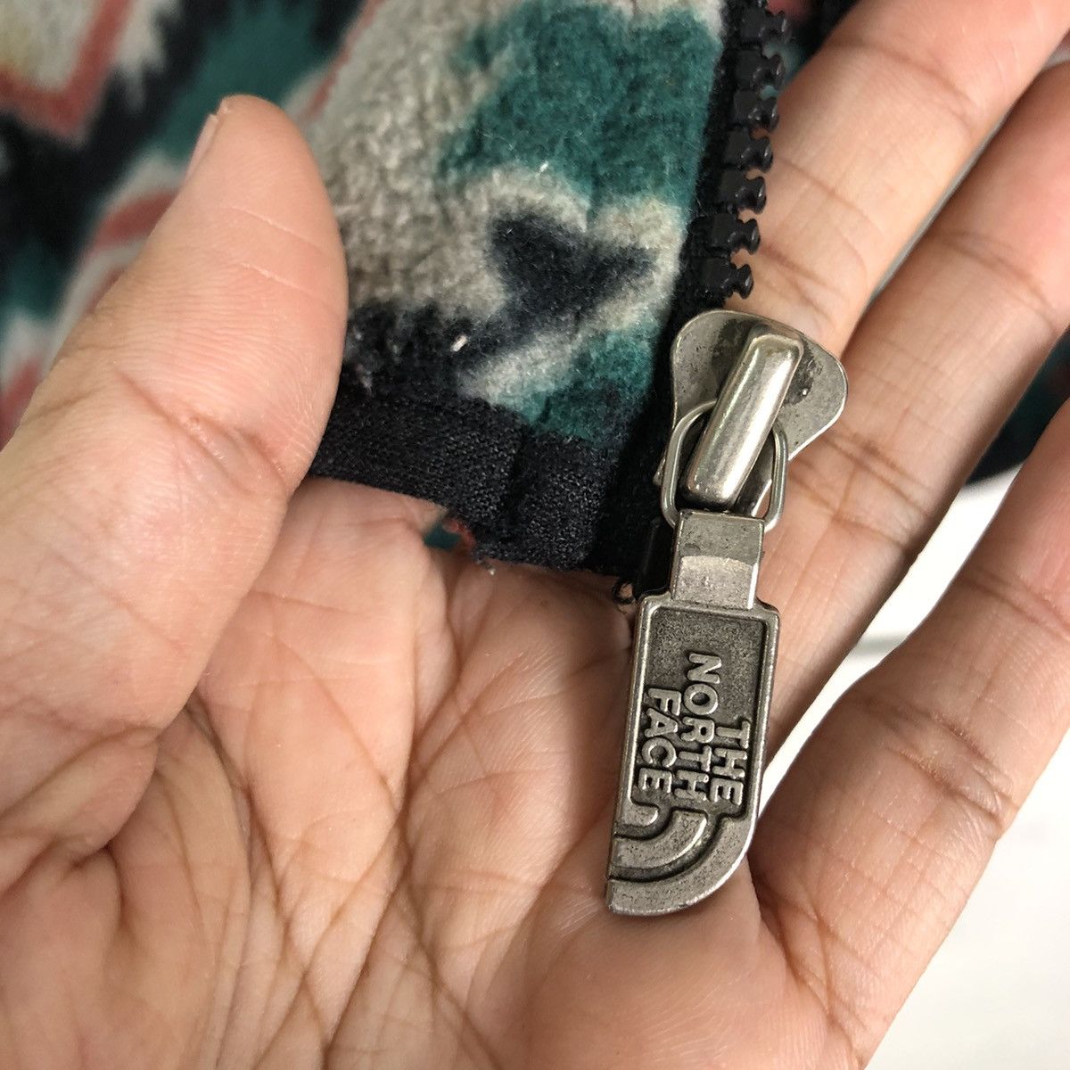 The North Face 🔥90’s Vintage The North Face Fleece Vest Made in USA Aztec Size US M / EU 48-50 / 2 - 15 Thumbnail