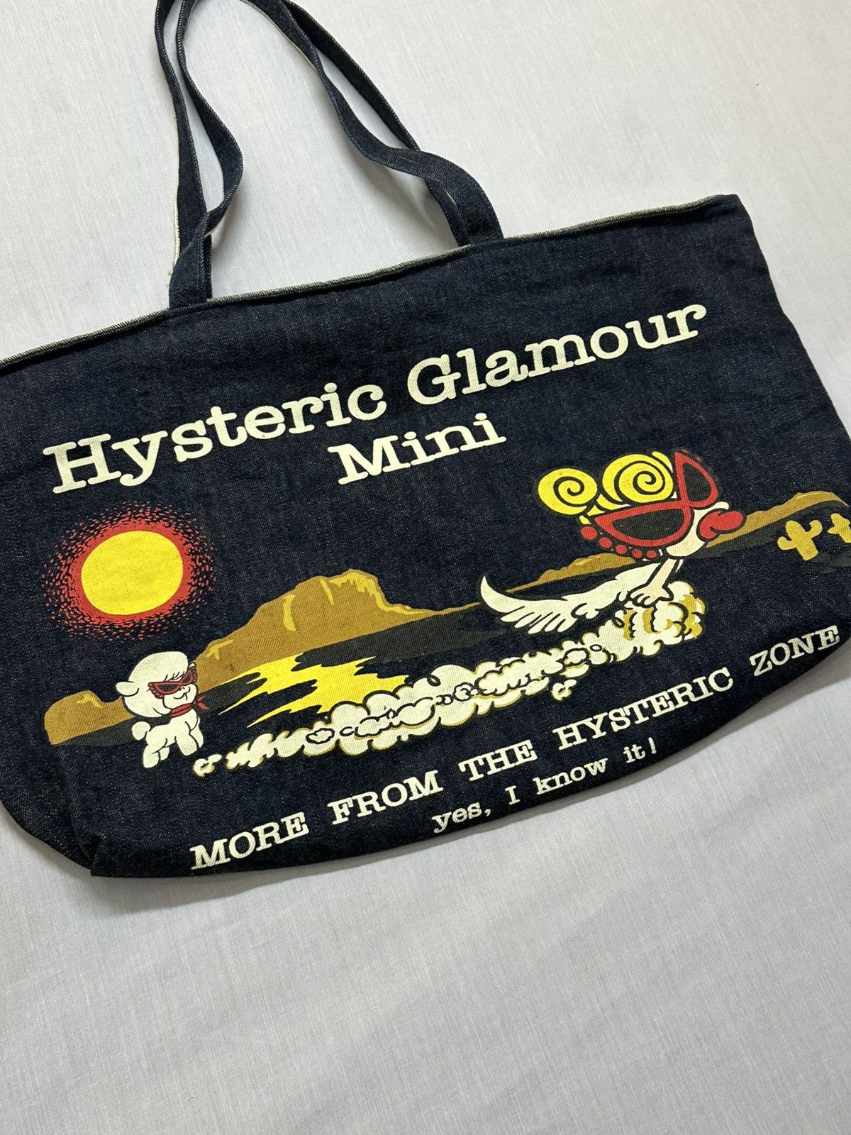 Hysteric Glamour Hysteric Glamour Mini tote bag is a Japanese fashion. Size ONE SIZE - 3 Thumbnail