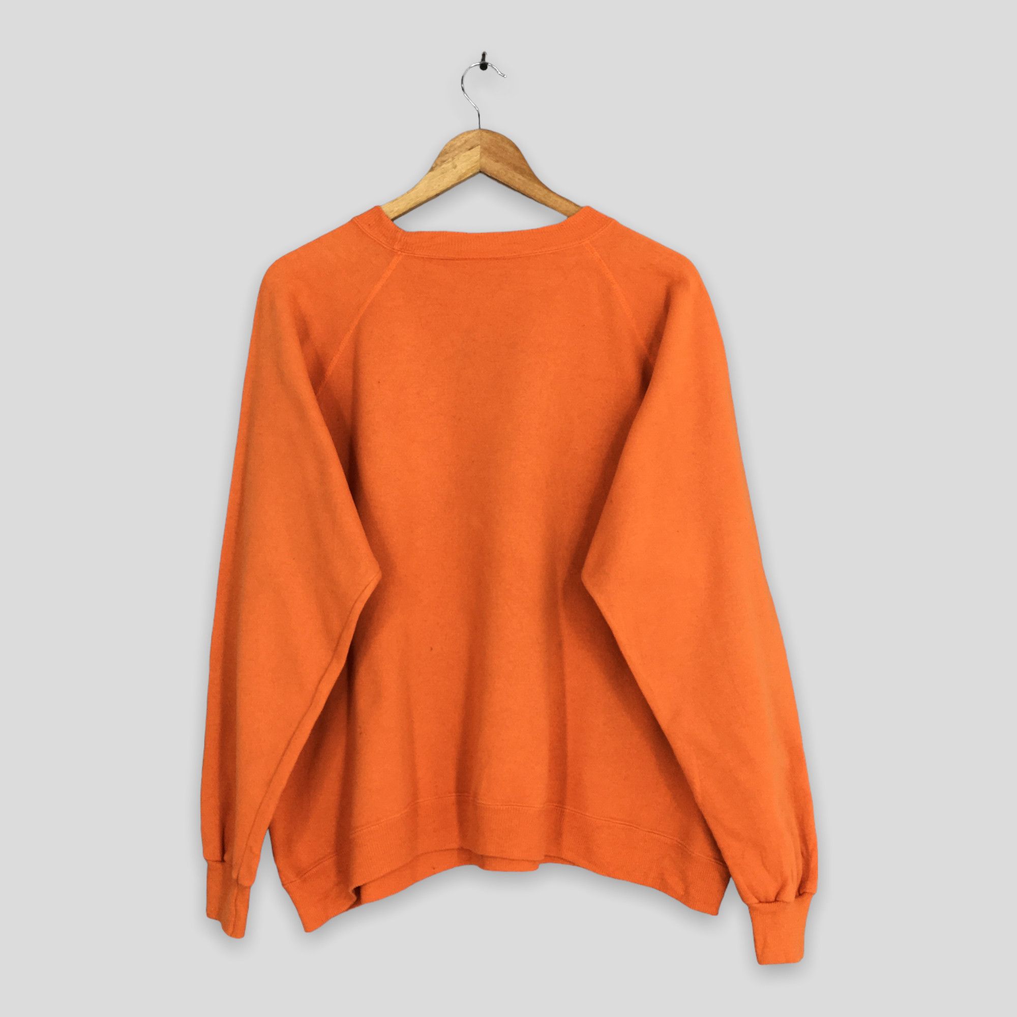 Hanes Vintage Happy Halloween Scary Ghost Boo Sweatshirt XLarge Size US XL / EU 56 / 4 - 6 Thumbnail