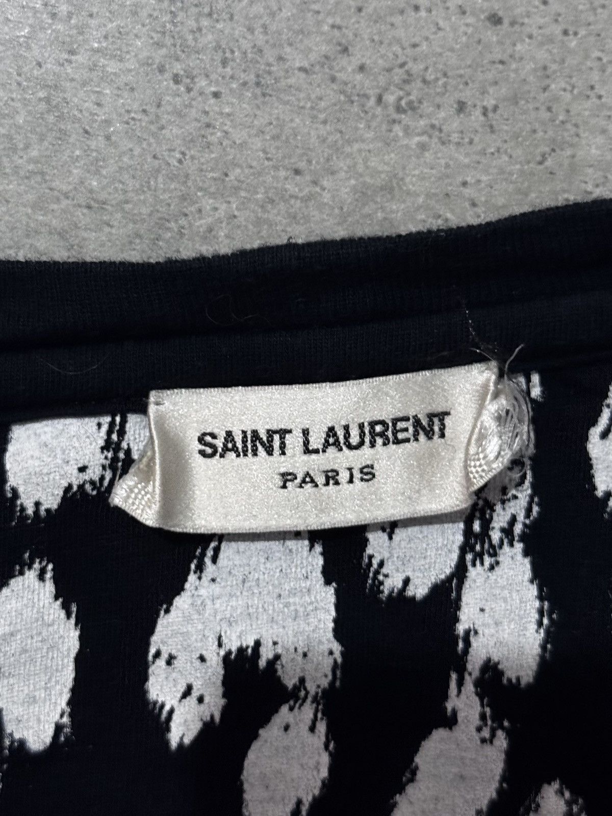 Saint Laurent Paris saint laurent animal print tank top t shirt Size US M / EU 48-50 / 2 - 3 Thumbnail