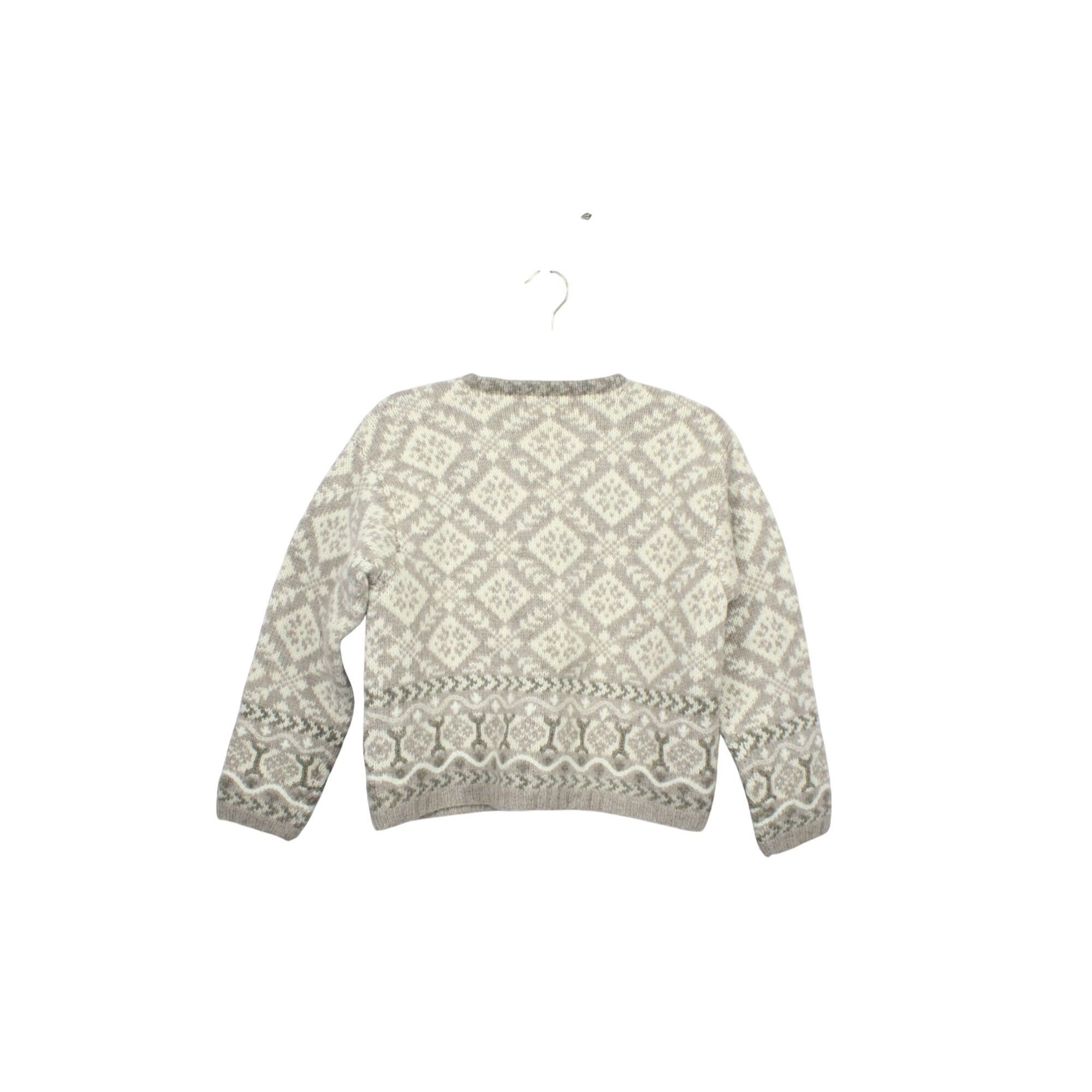 Vintage Vintage Nomadic Traders Women's Nordic 100% Wool Sweater Size S / US 4 / IT 40 - 6 Thumbnail