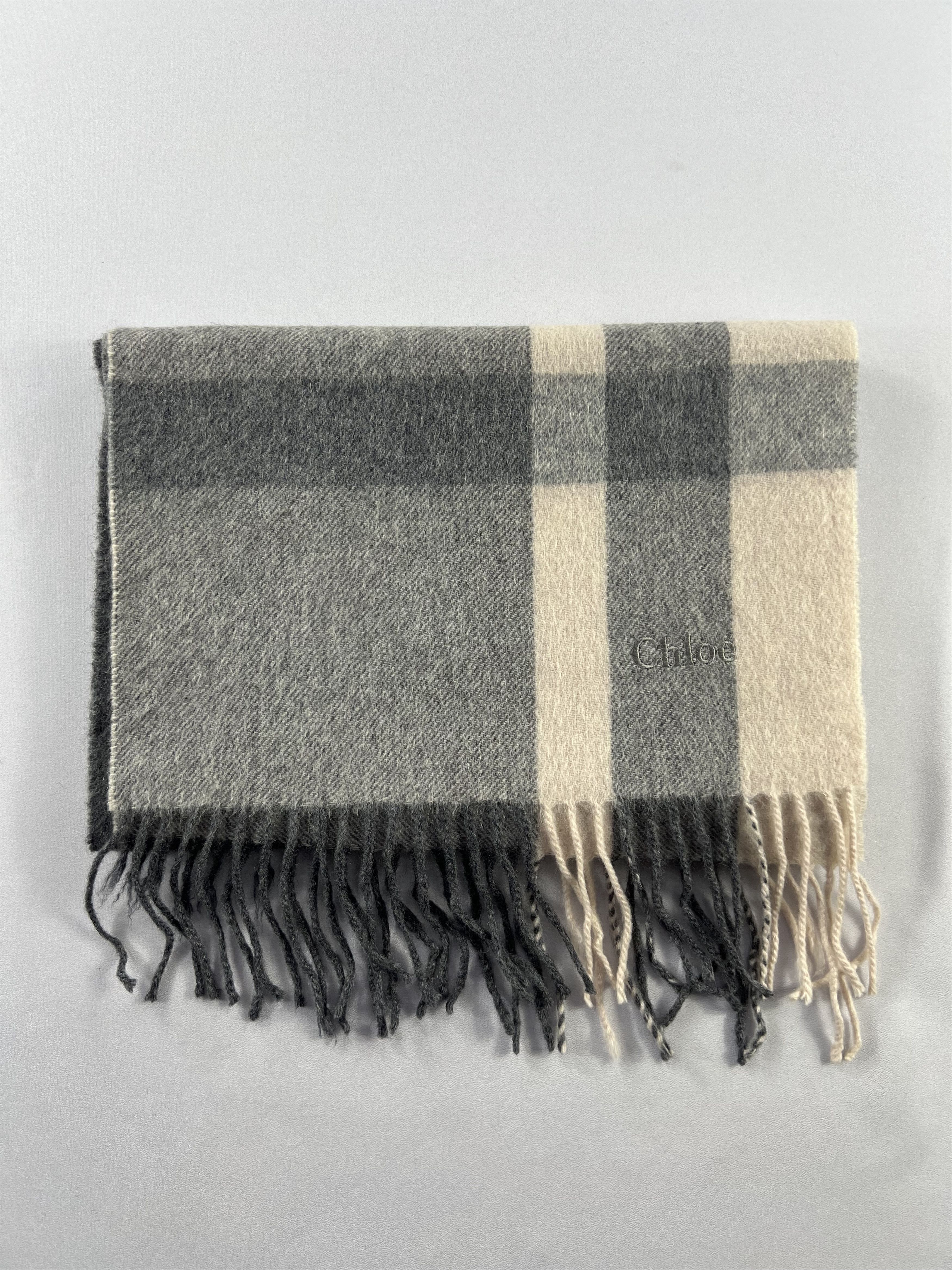Chloe Chloe Cashmere Scarf / Muffler / Neckwear P1033 Size ONE SIZE - 9 Thumbnail