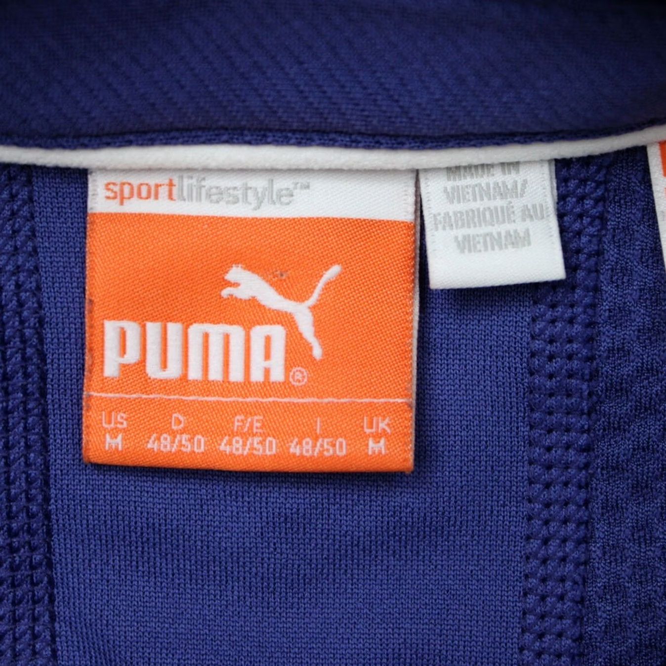 Puma Puma Polo Shirt Mens Medium Blue Short Sleeve Polo Golf Shirt Pullover Polo Short Sleeve Shirt Sports Logo Breathable Lightweight Stretch Regular Fit Size US M / EU 48-50 / 2 - 5 Thumbnail