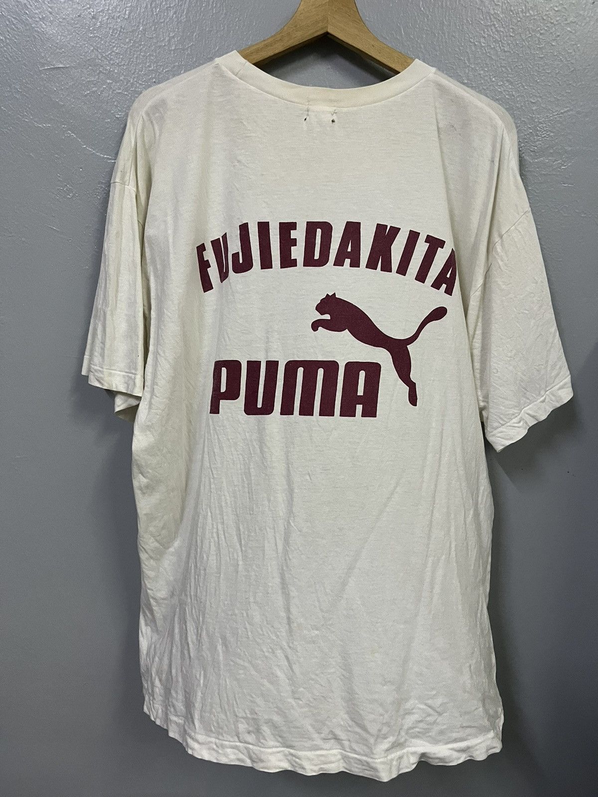 Vintage Vintage Jaspo puma fujiedakita tee Size US XXL / EU 58 / 5 - 1 Thumbnail