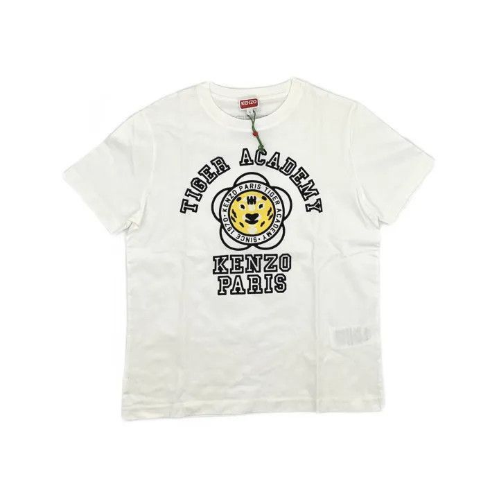 Other KENZO Tiger Academy Graphic White T-Shirt -2507 Size S / US 4 / IT 40 - 2 Thumbnail