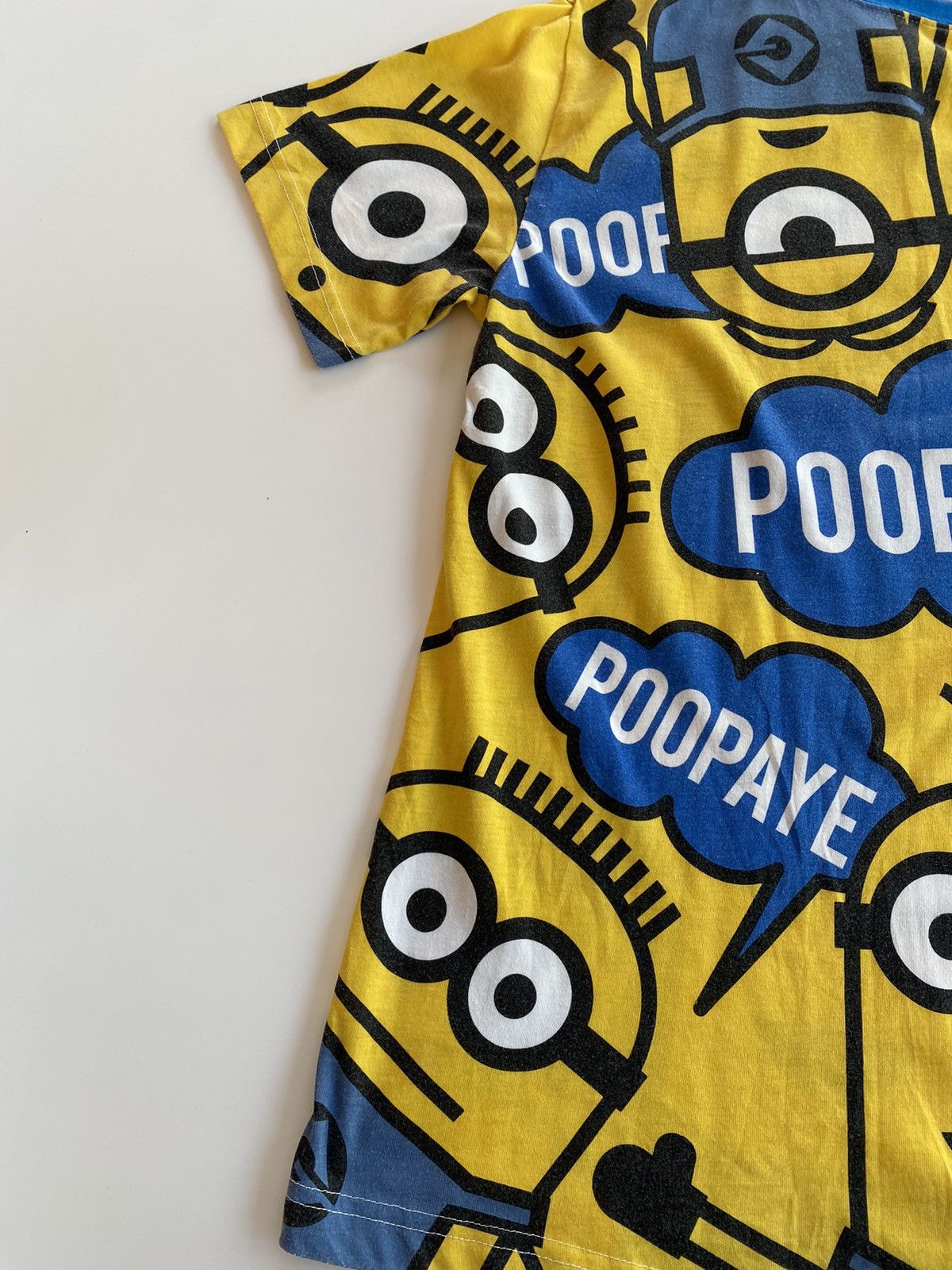 Cartoon Network × Universal Studios × Vintage Vintage Minion Poopaye Tee Full Printed Size US M / EU 48-50 / 2 - 7 Thumbnail