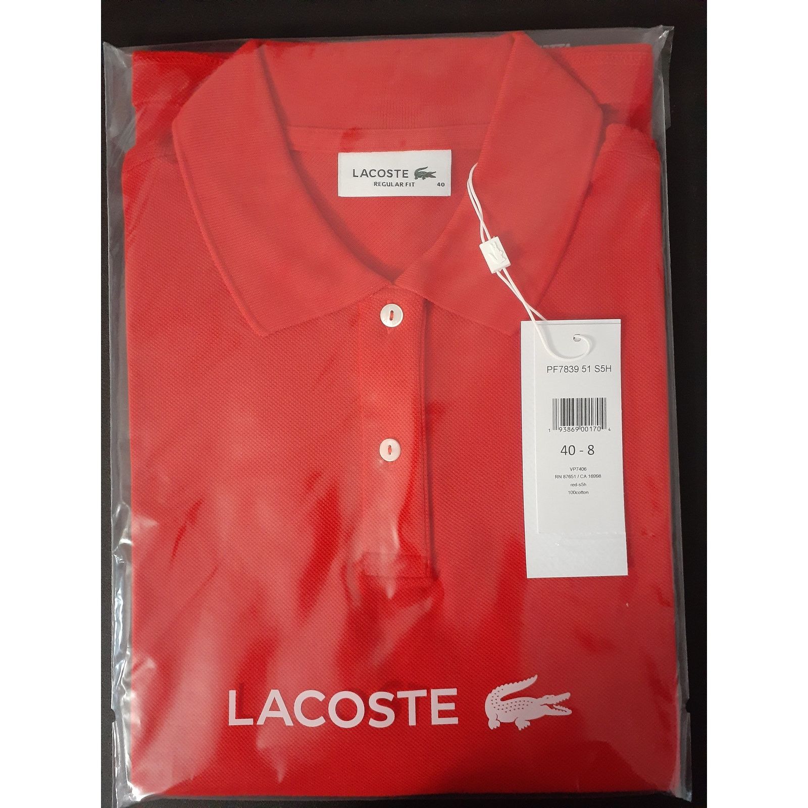 Lacoste Lacoste Women's Classic Fit Petit Piqu Polo, Corrida, 8 Size M / US 6-8 / IT 42-44 - 2 Thumbnail