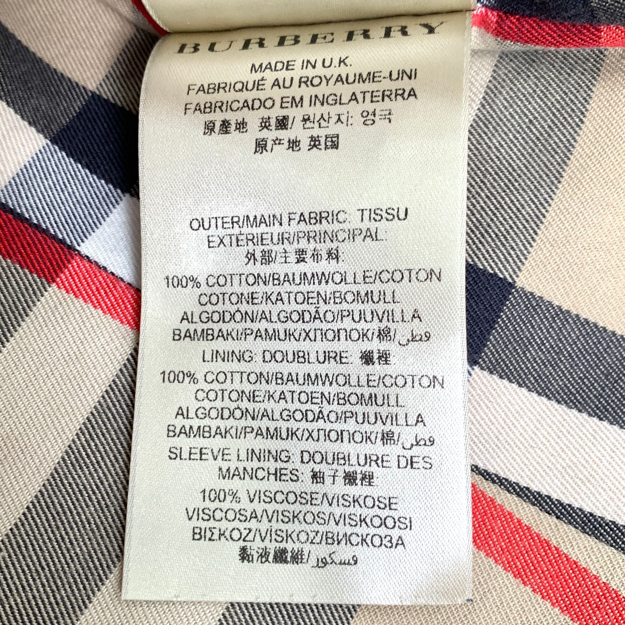 Burberry Prorsum Burberry "The Sandringham" Short Trench Coat Beige Double-Br Size XS / US 0-2 / IT 36-38 - 4 Thumbnail