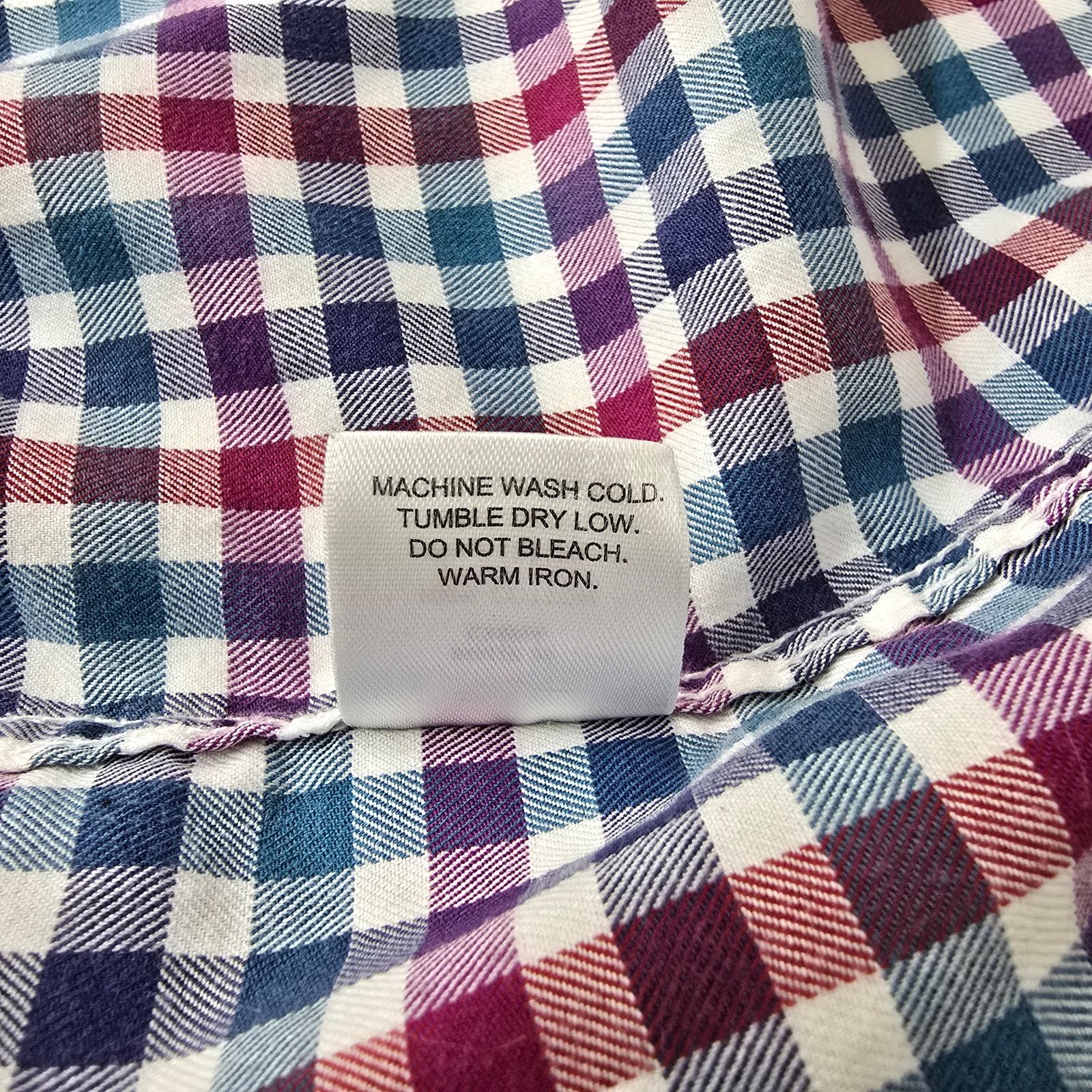 Johnston & Murphy JOHNSTON & MURPHY Shirt Men XL Contrast Flip Cuff Check Size US XL / EU 56 / 4 - 14 Thumbnail