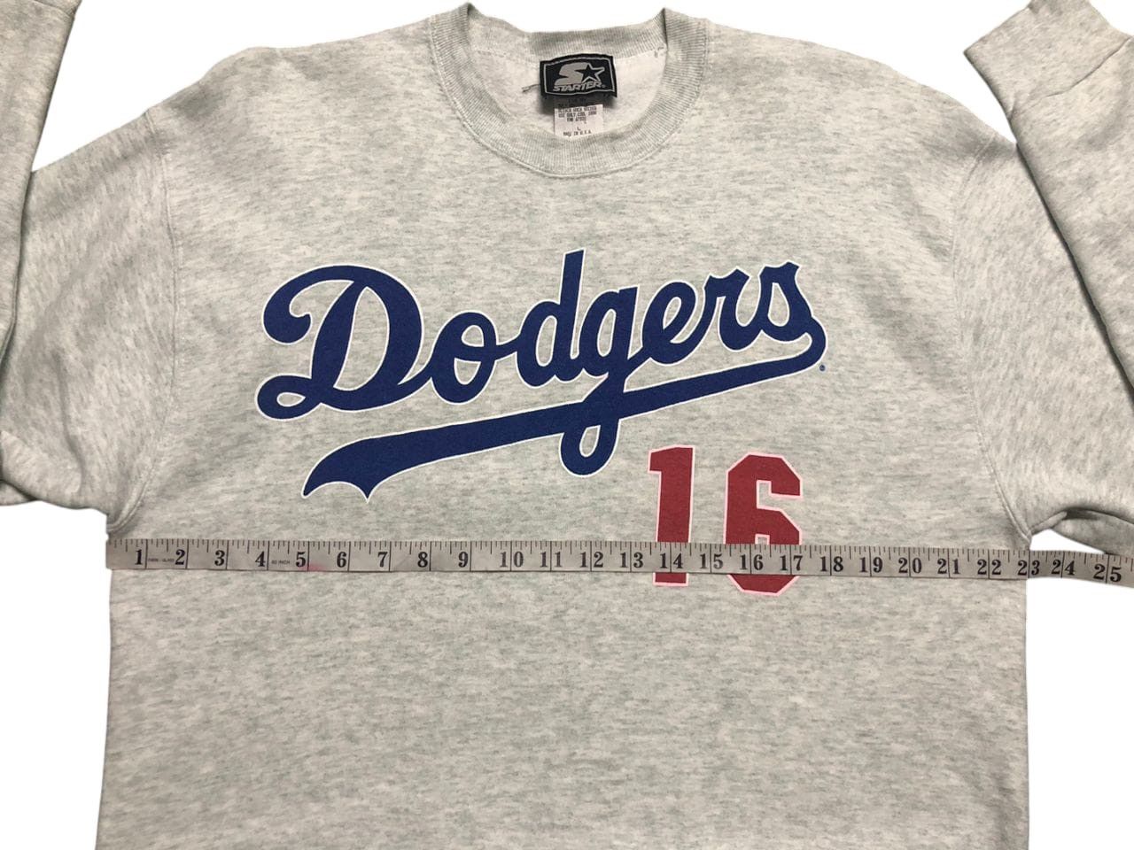Starter Vintage 90s Starter Dodger “NOMO 16” Crewneck Sweatshirt Size US L / EU 52-54 / 3 - 12 Thumbnail