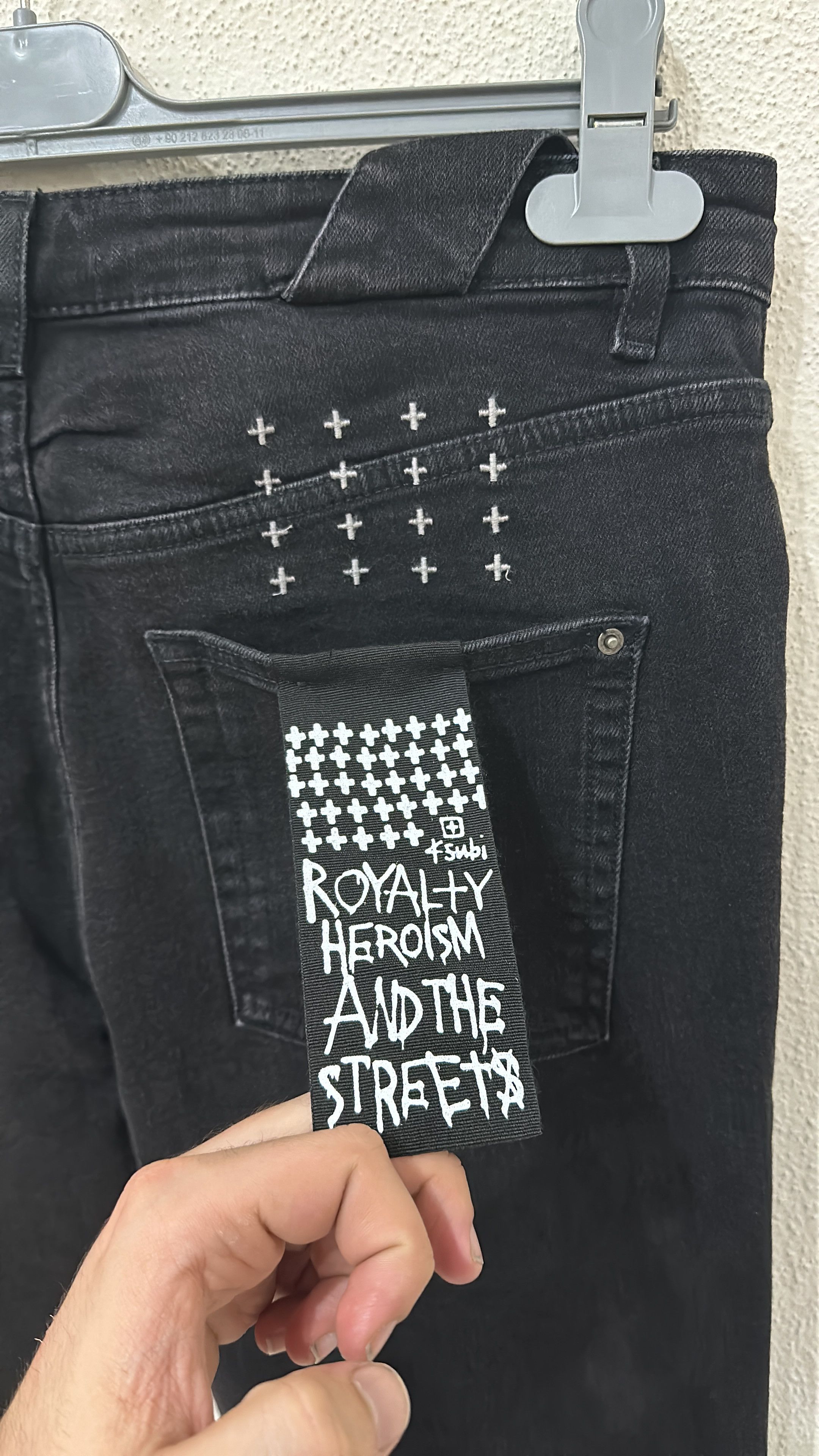 Ksubi Ksubi Never Worn Black Jean Size 31 Size US 31 - 4 Thumbnail