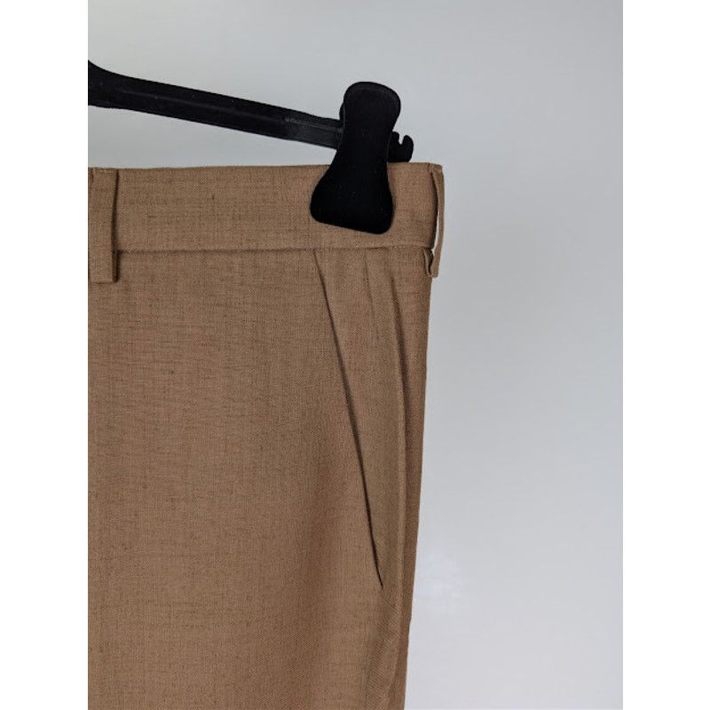 Gucci o1rshd1 Tailored Crepe Trousers Pant in Brown / Camel Size US 32 / EU 48 - 5 Thumbnail