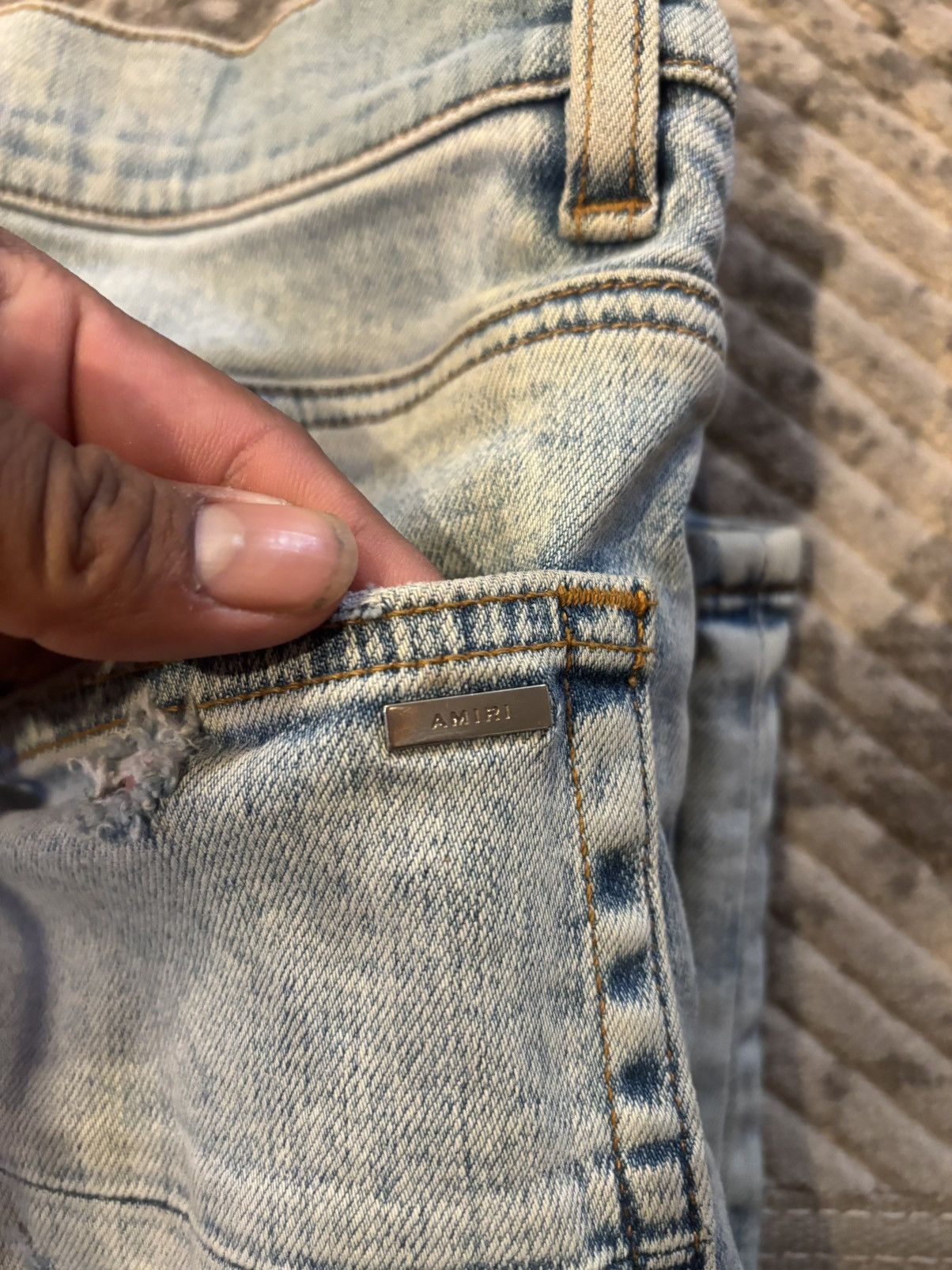 Amiri Amiri jeans Size US 30 / EU 46 - 8 Thumbnail