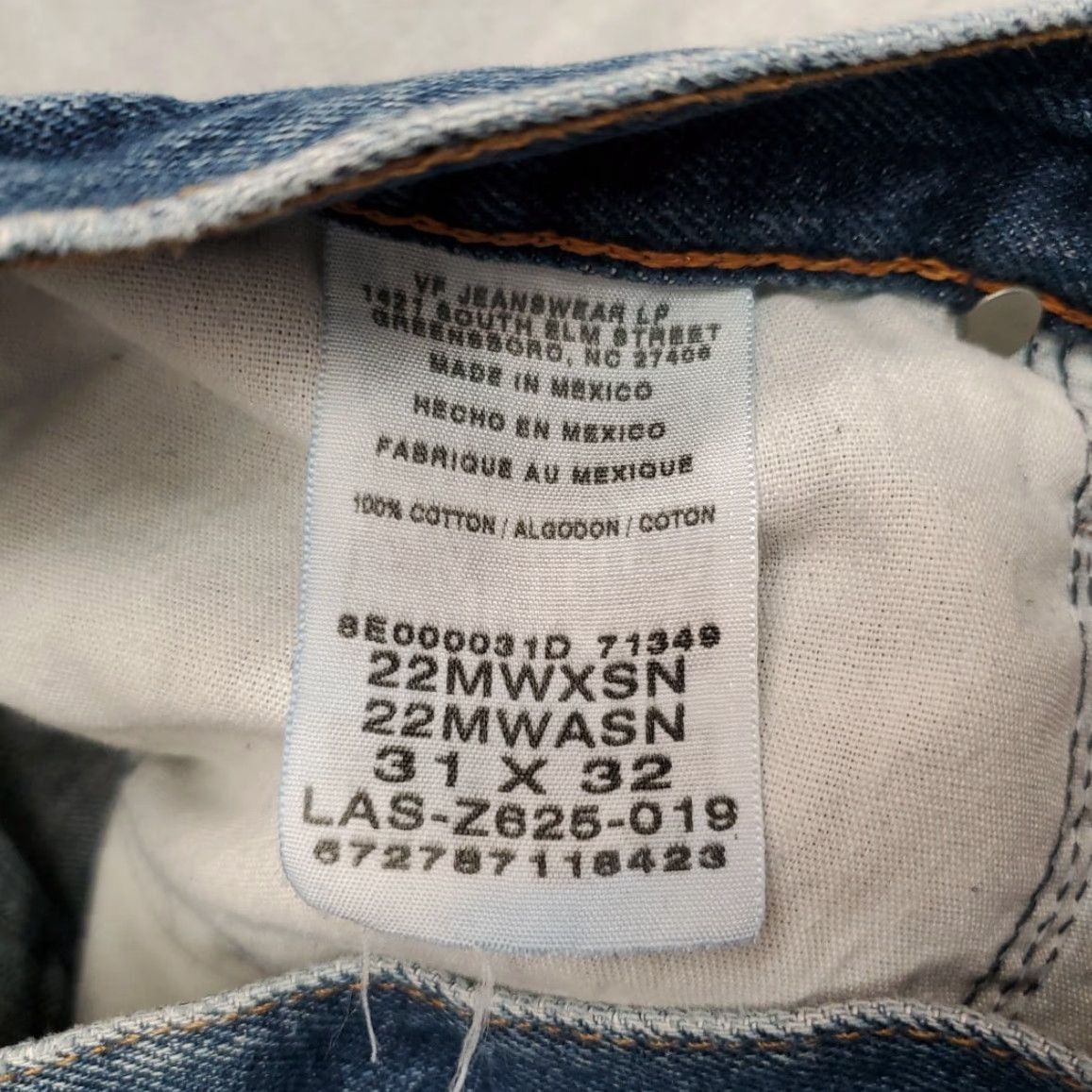 Wrangler VINTAGE Wrangler 20X Jeans Mens 31x32 Blue Twenty X Western Rodeo Western Cowboy Classic jeans Mens 31 Blue 20X Size US 31 - 4 Thumbnail