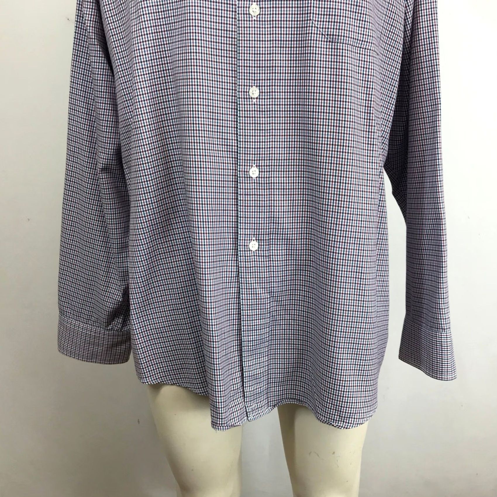 Pendleton Pendleton Bridgeport Mens Button-Down Shirt Plaid Long Sleeve XL Blue Check Casual Workwear Shirt Mens XL Size US XL / EU 56 / 4 - 3 Thumbnail