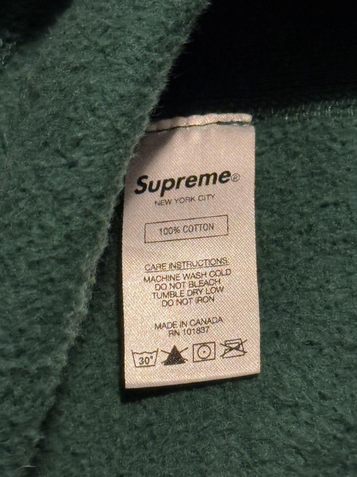 Supreme Supreme Box Logo Crewneck (FW18) Size US M / EU 48-50 / 2 - 10 Thumbnail