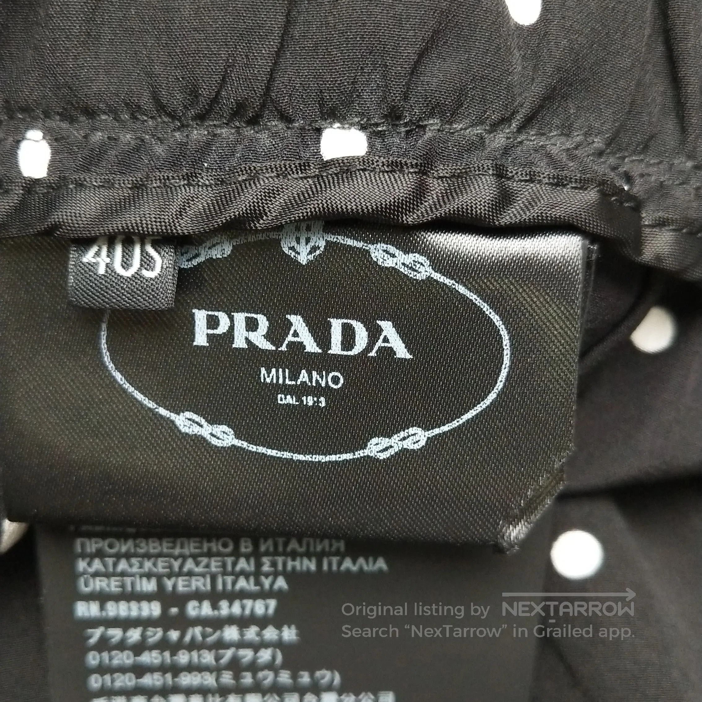 Prada Prada Color Block Polka Dot Trousers Size 4. Size 39" - 8 Thumbnail