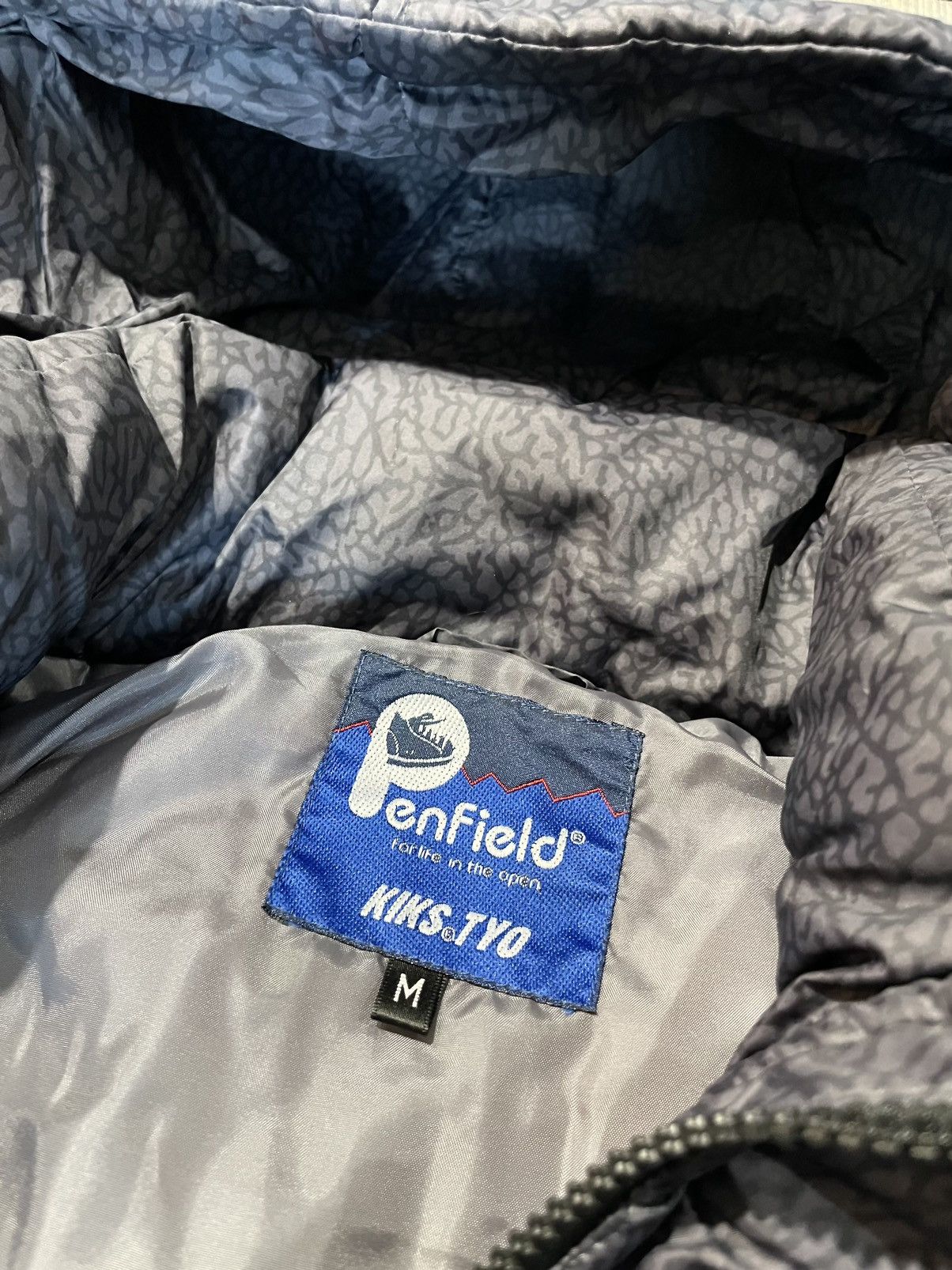 KIKS TYO Japan Exclusive KIKSTYO x PENFIELD Cement Black Down Jacket Size US M / EU 48-50 / 2 - 9 Thumbnail