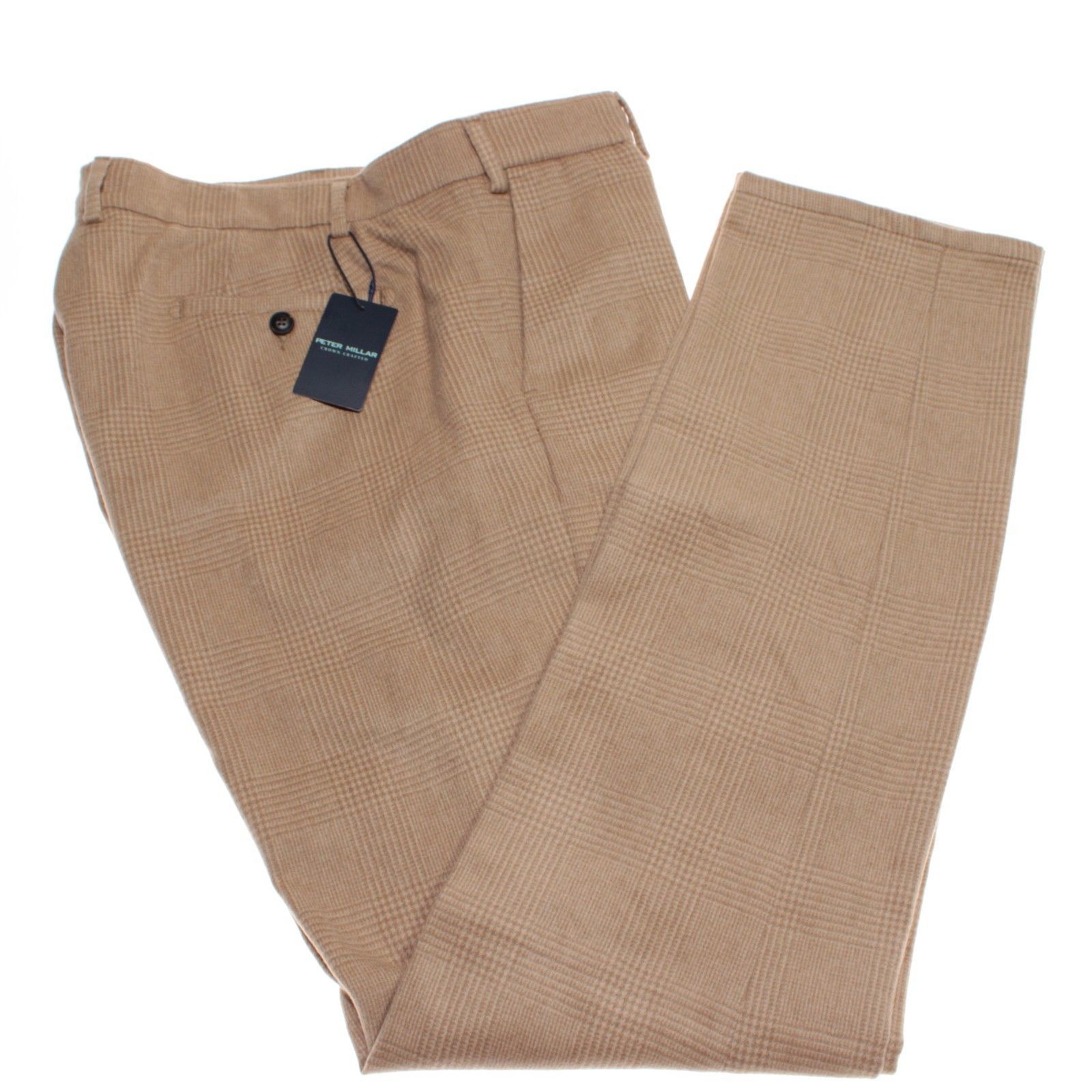 Peter Millar Peter Millar New with tags Dress Pants Size 40 US In Brown Size US 40 / EU 56 - 2 Thumbnail