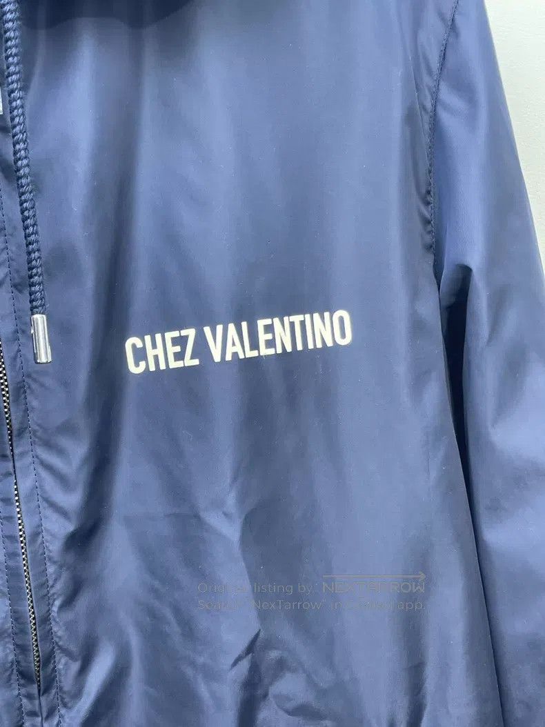 Valentino Valentino Navy blue hooded zip jacket Size US M / EU 48-50 / 2 - 4 Thumbnail