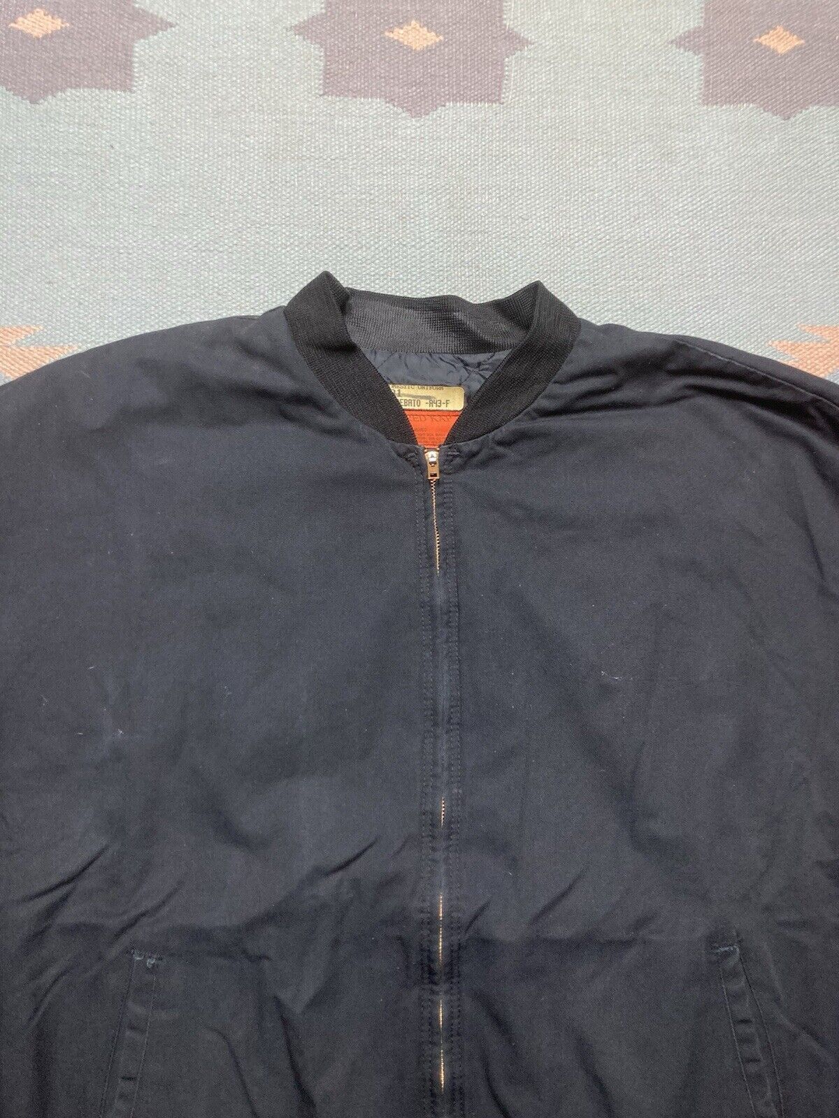 Red Kap × Vintage Vtg red kap bomber jacket work coat blank zip insulated 3XL Size US XXL / EU 58 / 5 - 4 Thumbnail