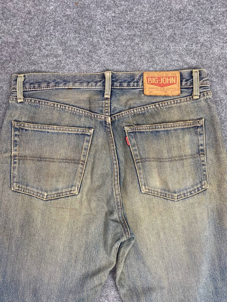 Big John vintage big john rusty distressed denim nice design Size US 34 / EU 50 - 3 Thumbnail