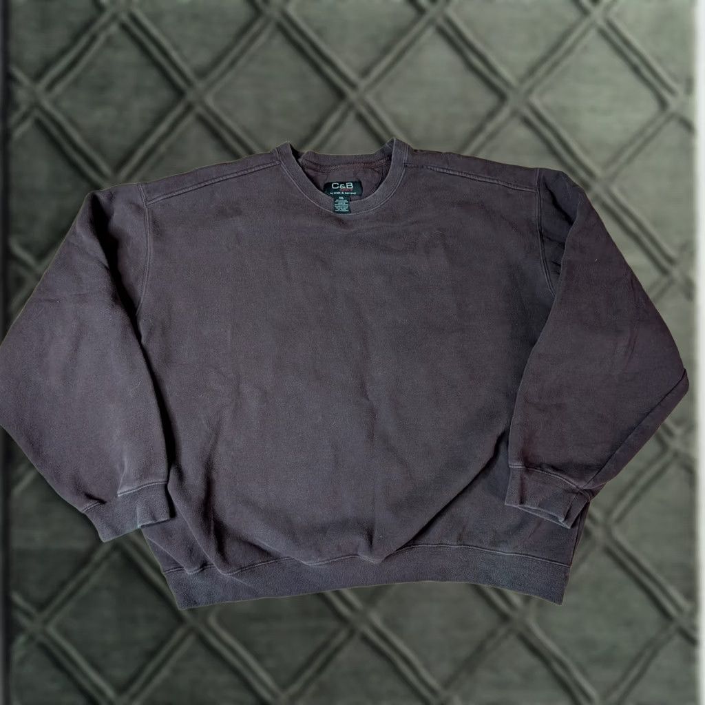 Croft & Barrow VINTAGE Croft & Barrow Sport Pullover Crewneck Sweatshirt Mens Size XXL Burgundy Size US XXL / EU 58 / 5 - 1 Thumbnail
