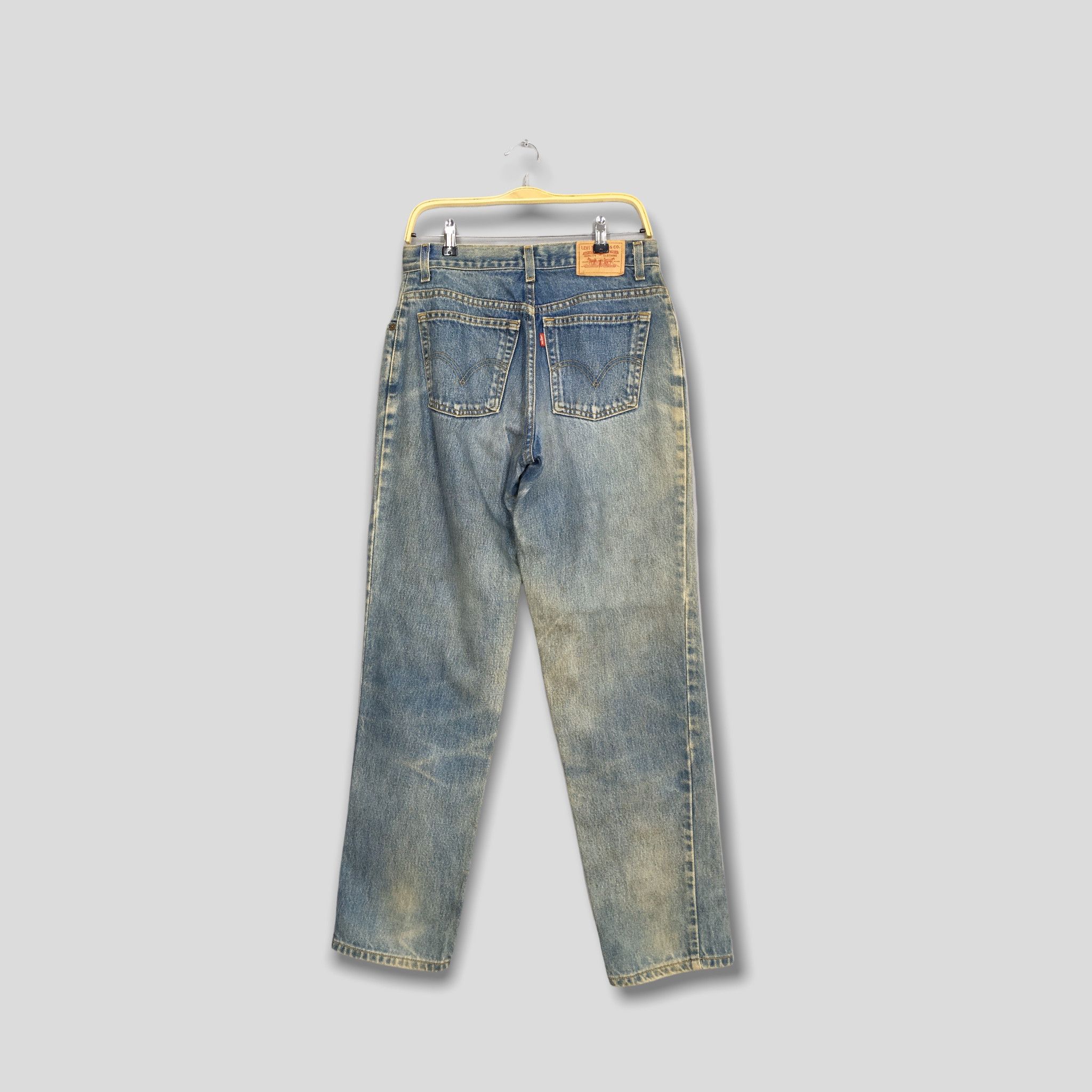 Levi's Size 30x32 Vintage Levi's 550 Relaxed Fit Jeans Size US 30 / EU 46 - 13 Thumbnail