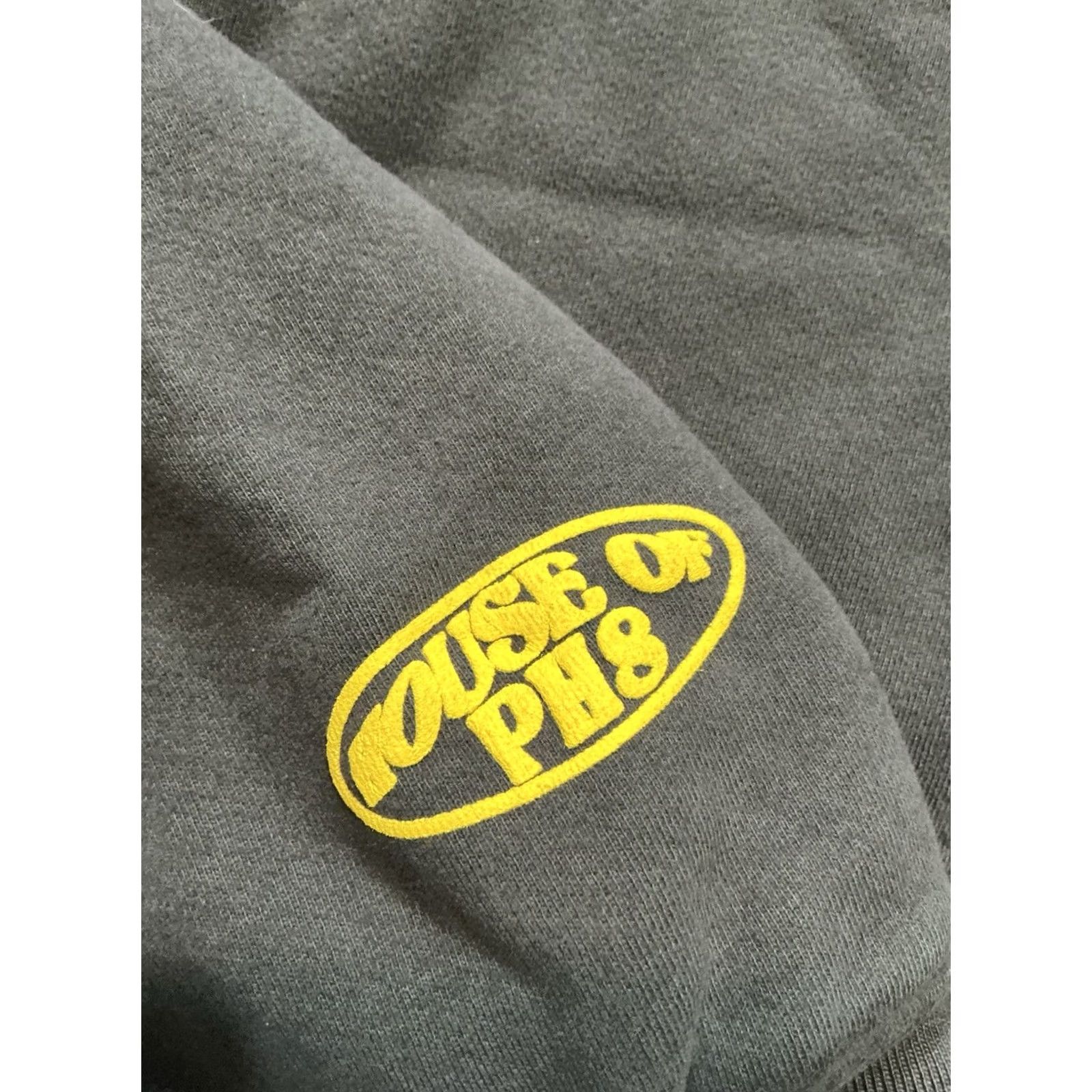 House of CB VINTAGE House Of PH8 Fate Balance Gray Puff Print Heavyweight Pullover Hoodie Men S Gray Puff Print Heavyweight Fleece Pullover Hoodie Size S Size US S / EU 44-46 / 1 - 7 Thumbnail