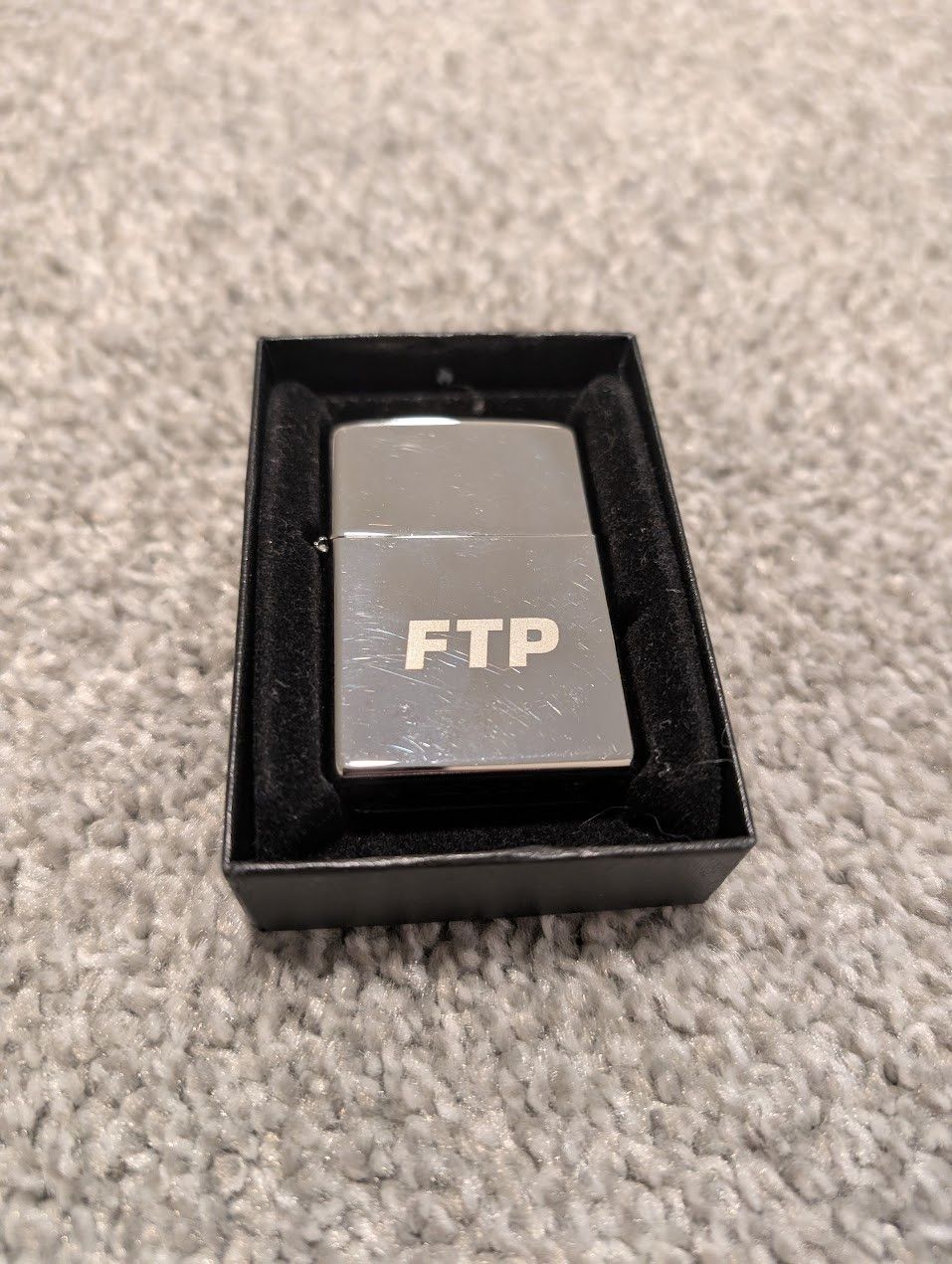 Fuck The Population FTP OG Silver Zippo Lighter *UPGRADED* Size ONE SIZE - 1 Thumbnail