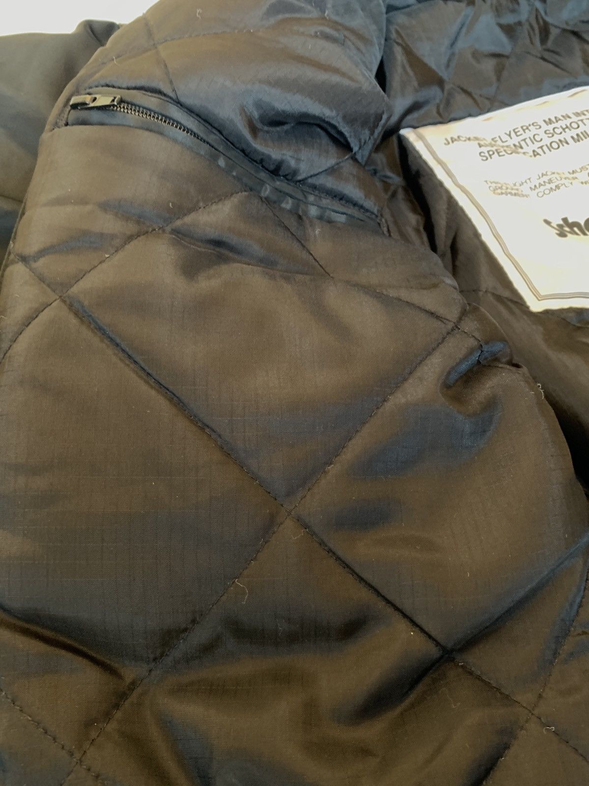 Schott Bomber Schott USA X-Large 100% Nylon Flight Jacket Size US XL / EU 56 / 4 - 10 Thumbnail