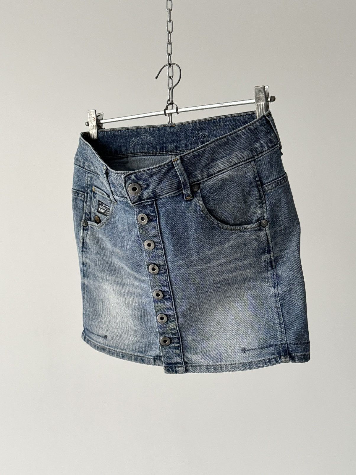 G-Star G-Star RAW Women’s Y2K Style Mini Jeans Skirt Size 26" / US 2 / IT 38 - 2 Thumbnail