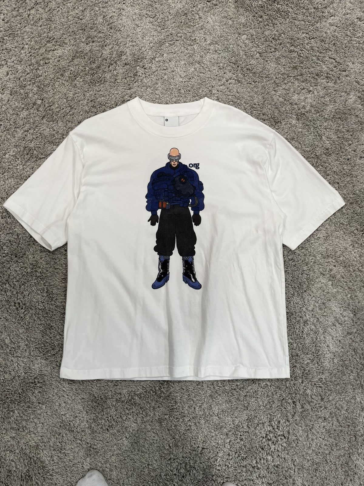 Japanese Brand × Other Johnny Terror x .org tee Size US XL / EU 56 / 4 - 1 Thumbnail