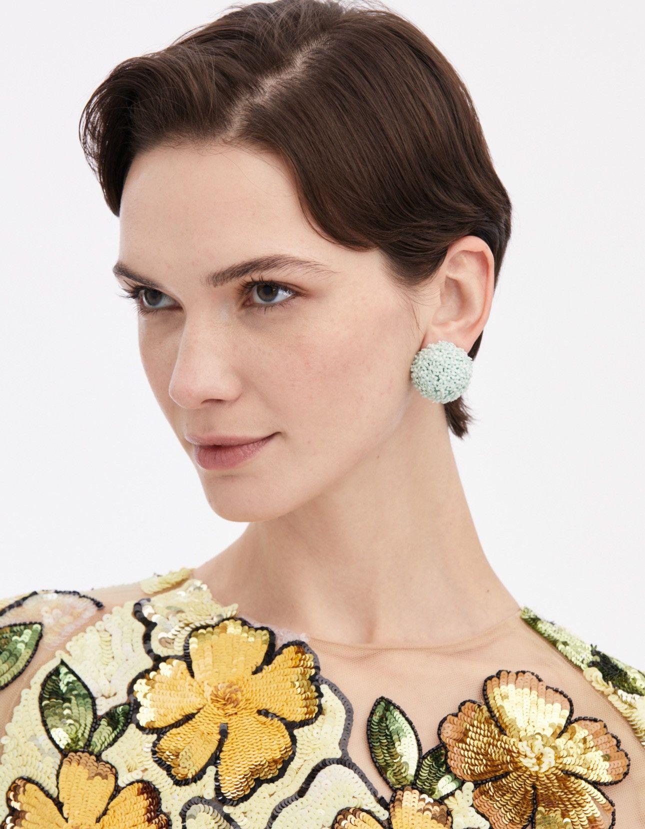 Oscar De La Renta Oscar de la Renta DANDELION STUD EARRINGS Size ONE SIZE - 2 Thumbnail