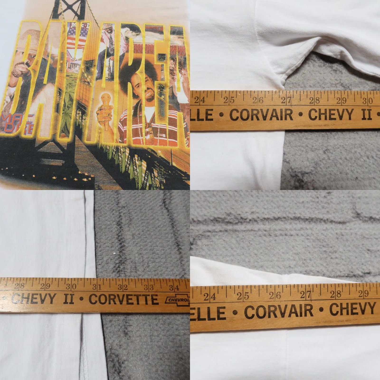 Vintage VINTAGE Mac Dre Rap Shirt 2XL White Men Shirt 90s Y2K Thizz Nation Bay Area Go Dumb Franklin Size US XXL / EU 58 / 5 - 8 Thumbnail