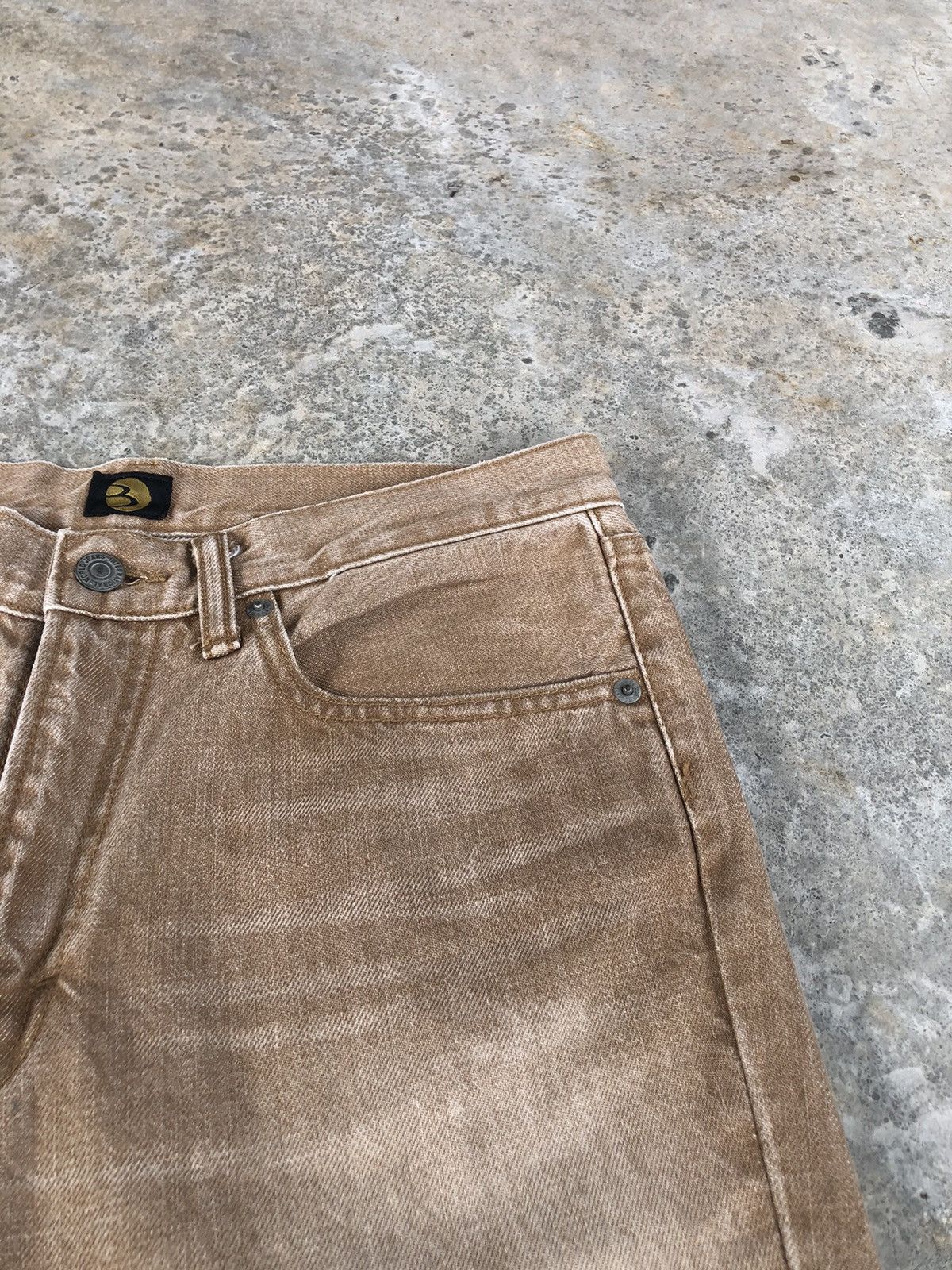 If Six Was Nine Japanese Big John Flared Jeans Distressed Jeans Size US 30 / EU 46 - 16 Thumbnail