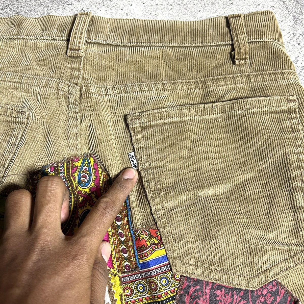 Levi's Rework Levis Corduroy Shashiko Size US 33 - 12 Thumbnail