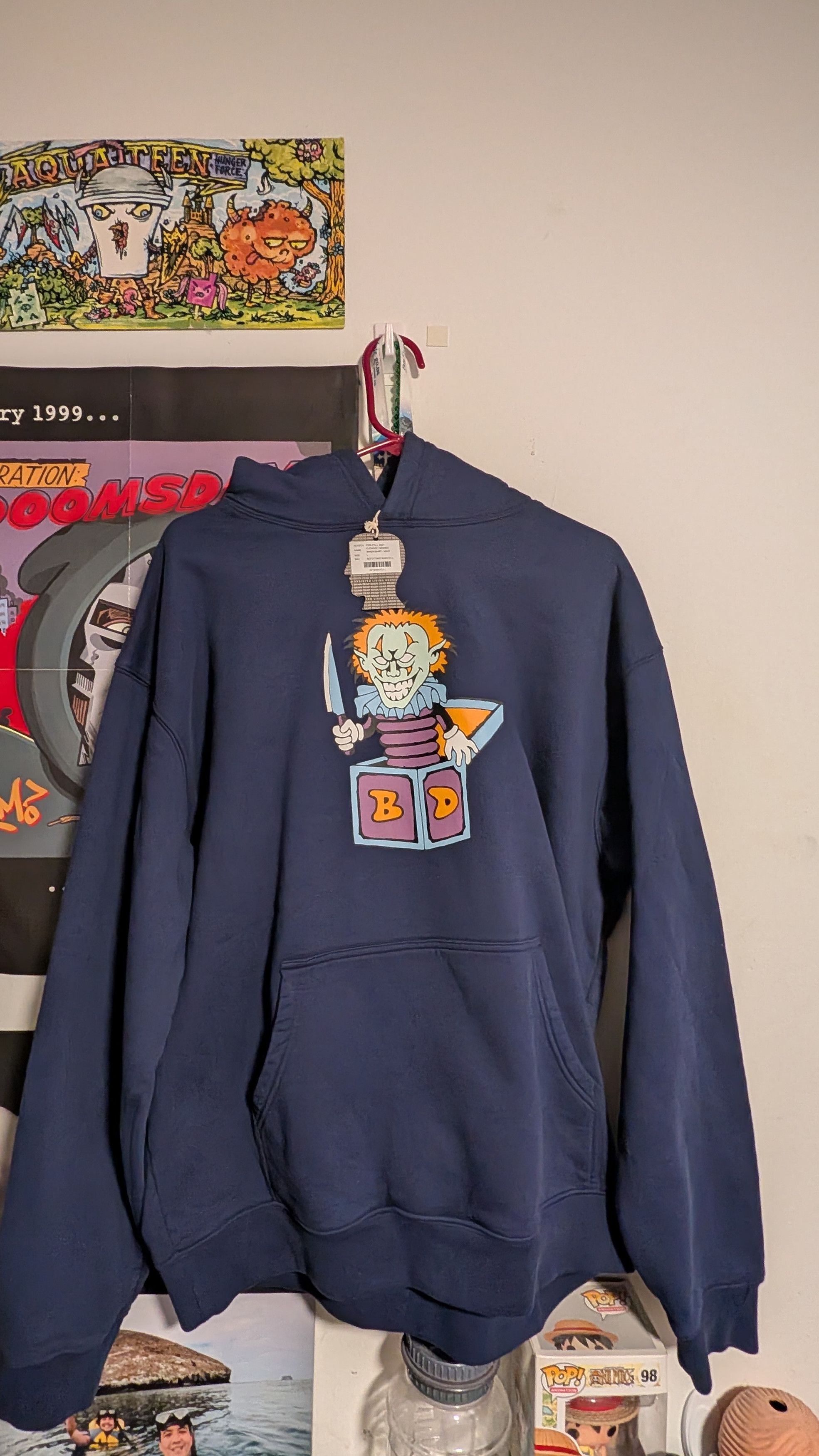 Brain Dead Brain Dead Clownin' Hooded Sweatshirt Size US L / EU 52-54 / 3 - 1 Thumbnail