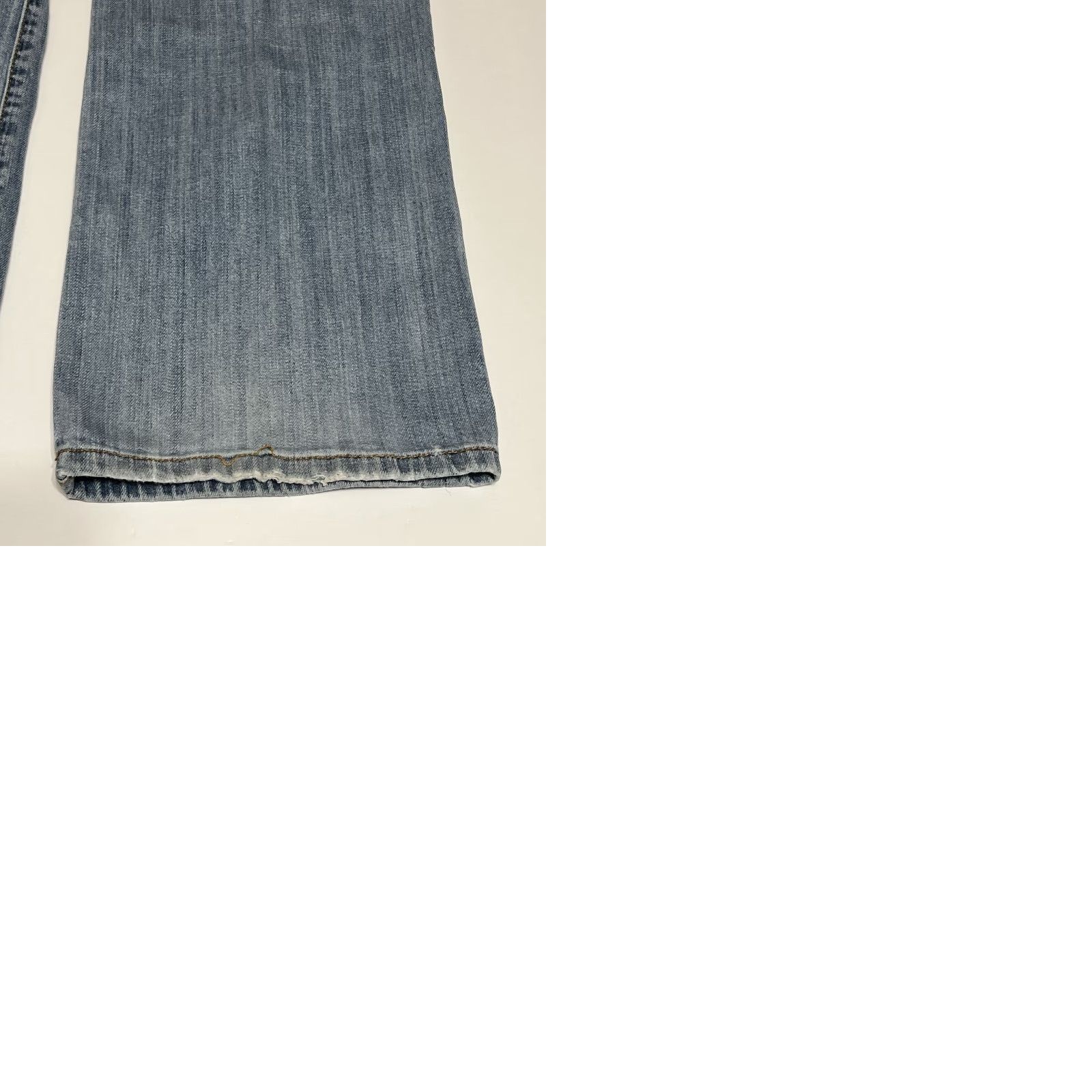 Lucky Brand Lucky Brand 221 Original Boot Jean Mens 36x31 Blue Distressed 5-Pocket Denim Bootcut Pants Slim Regular USA Logo Vintage N/A Size US 36 / EU 52 - 10 Thumbnail