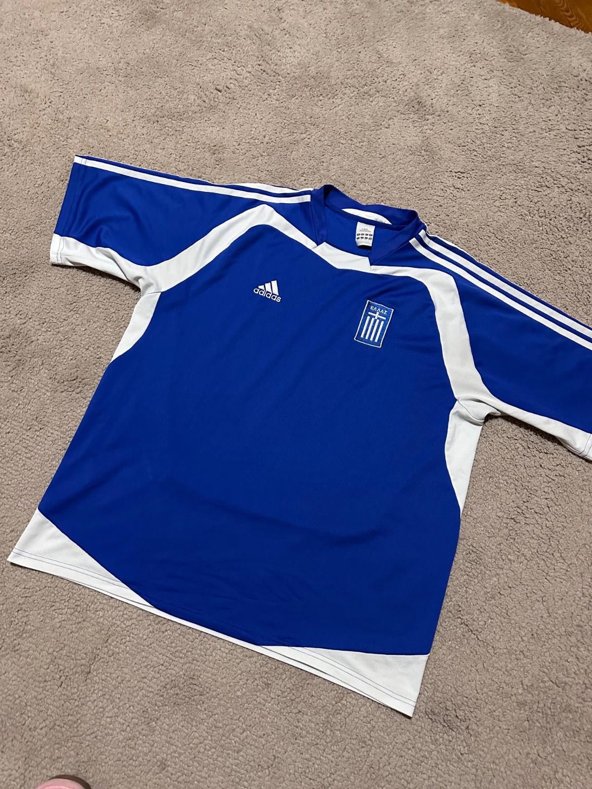 Adidas Adidas Greece 2004/06 Home Football Shirt Soccer Jersey XL Size US XL / EU 56 / 4 - 2 Thumbnail