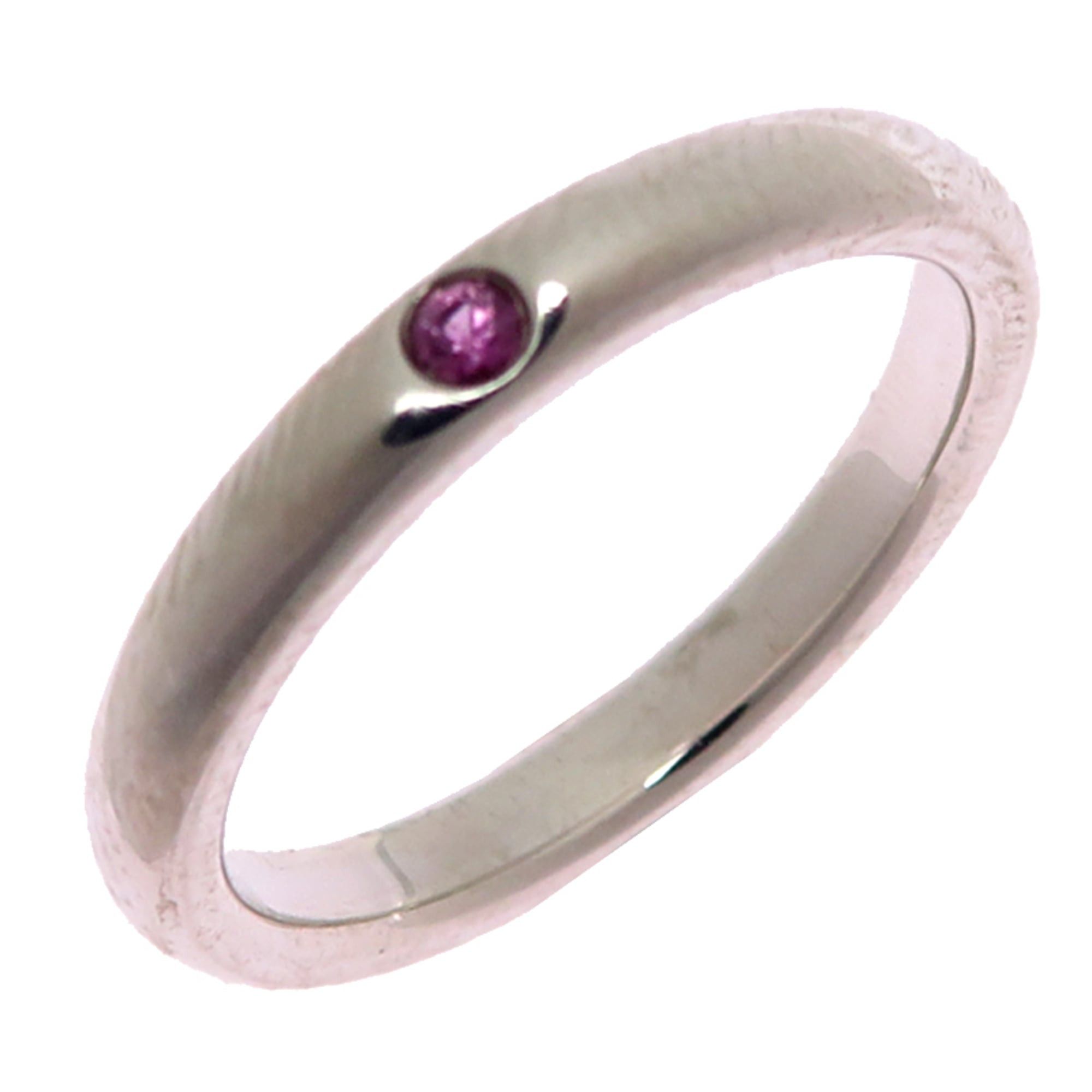Tiffany & Co. Tiffany & Co. Ruby Band Women's Ring, Sterling Silver 925 Size ONE SIZE - 1 Thumbnail