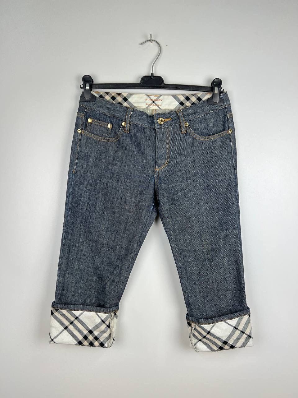Burberry × Vintage Burberry London Blue Label denim woman’s size 25 Size 25" / US 0 / IT 36 - 1 Thumbnail