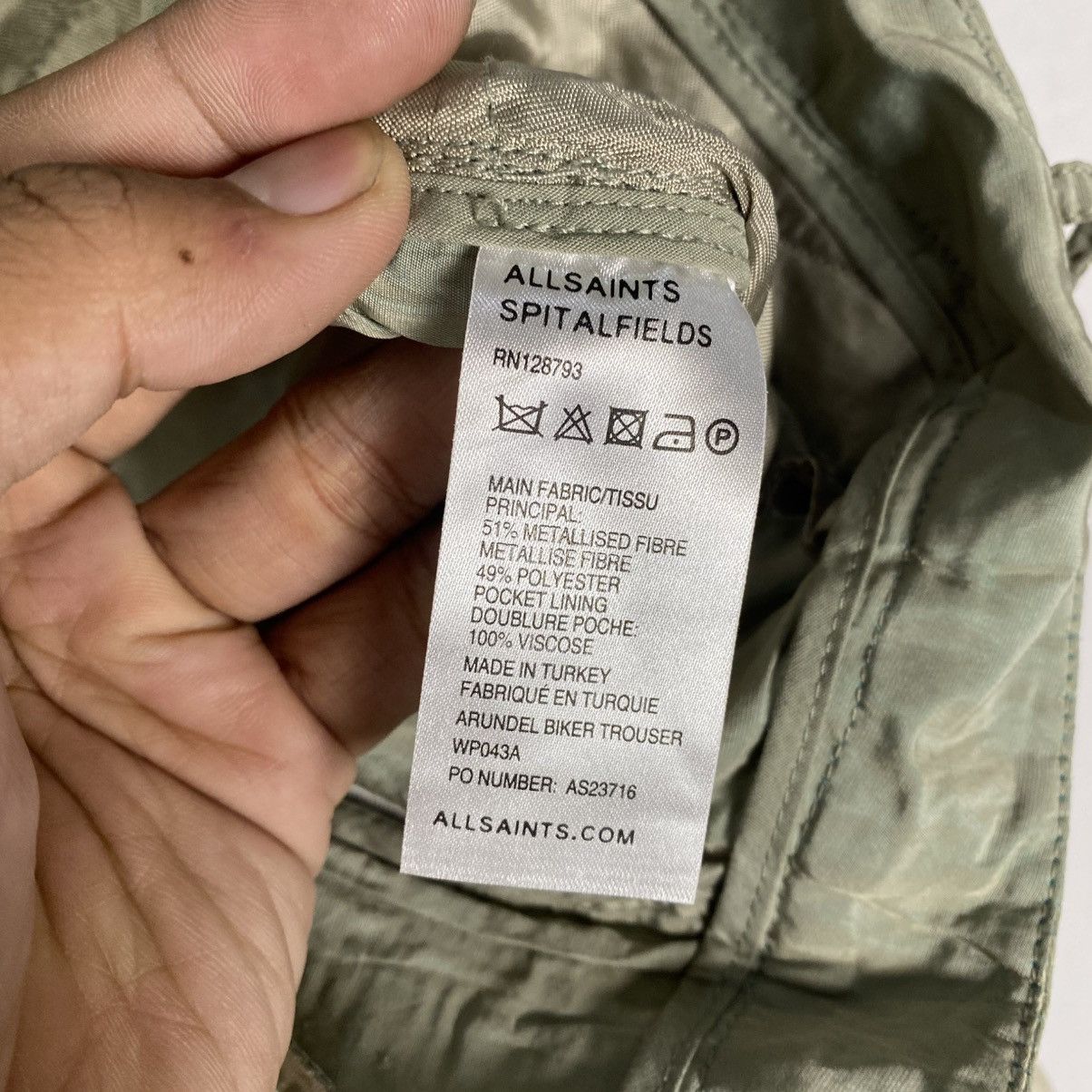 Allsaints Allsaints y2k Long Pant Size 28" / US 6 / IT 42 - 6 Thumbnail