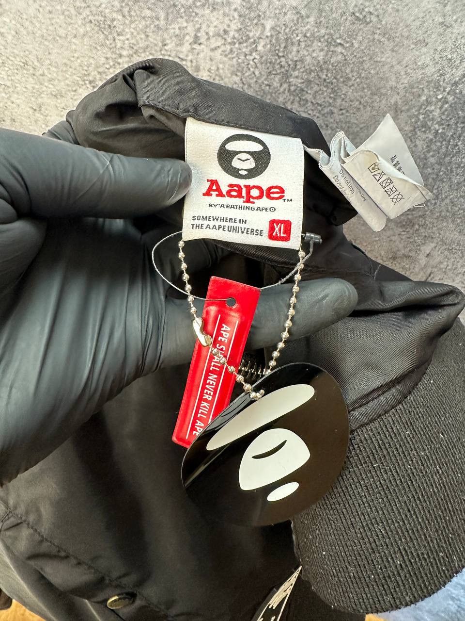 Aape × Japanese Brand AAPE By A Bathing Ape UNVS Bomber Reversible Rare Size US M / EU 48-50 / 2 - 22 Thumbnail